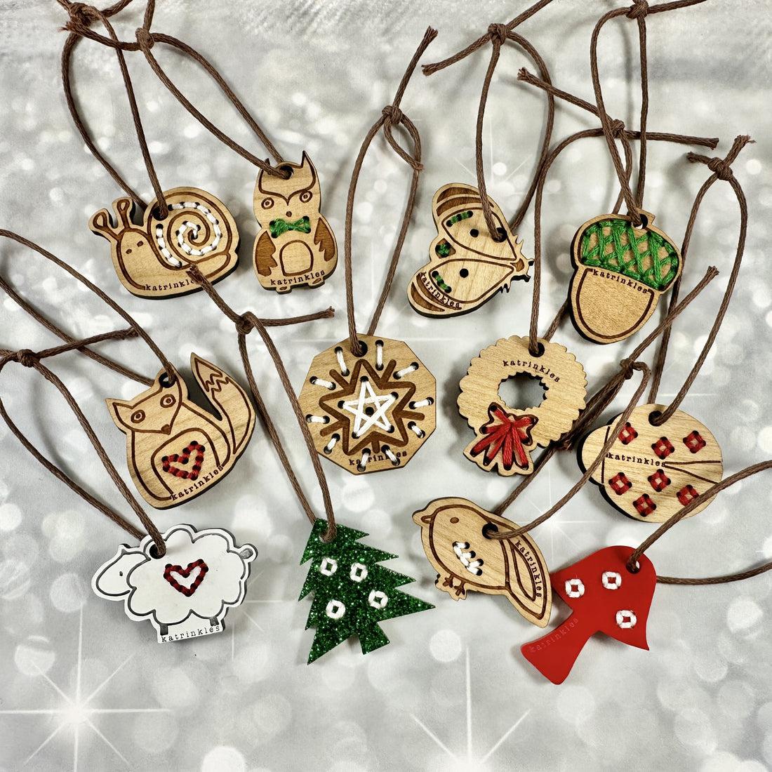 12 Days of Stitchable Ornaments Kit - Image 2