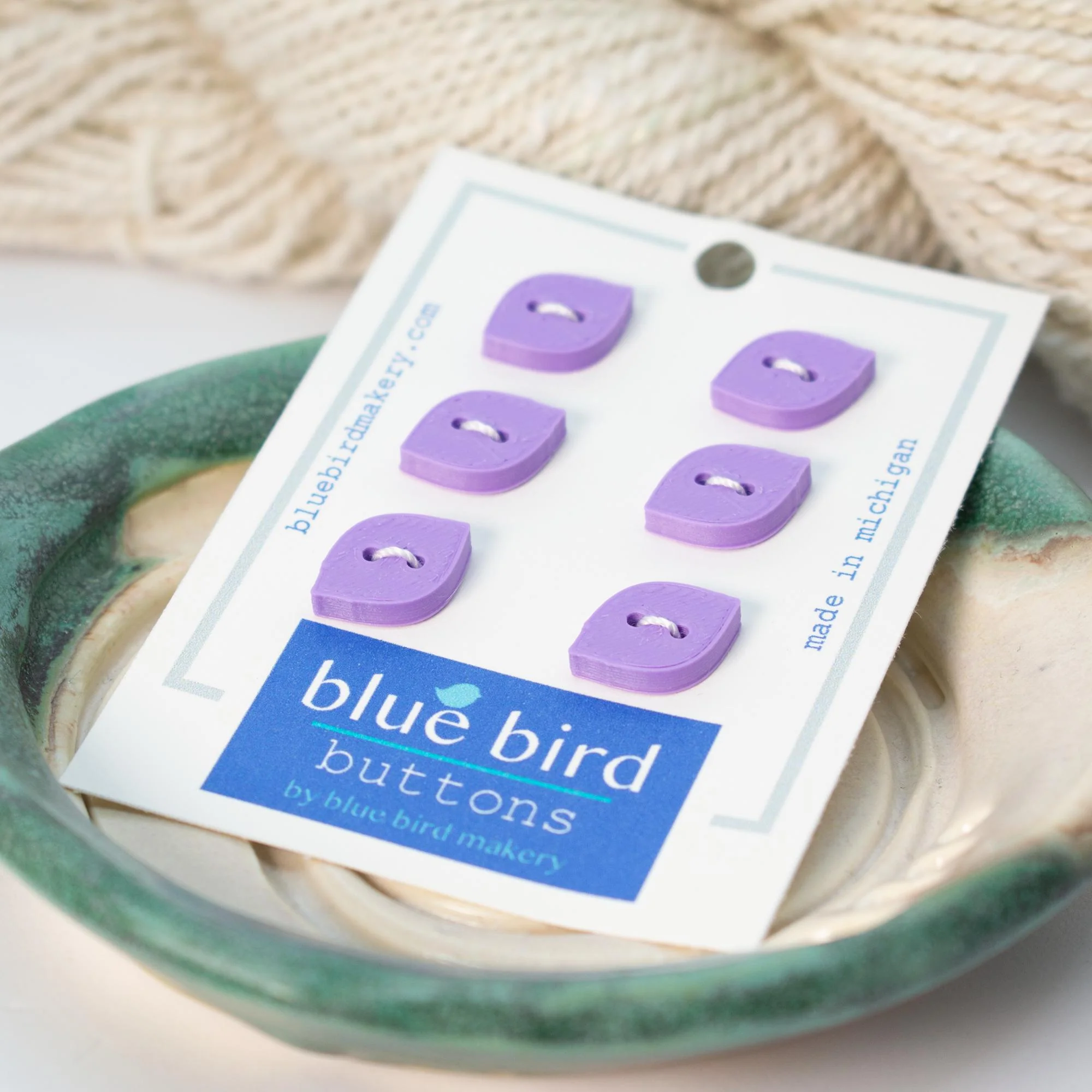 12mm Midcentury Petal Buttons - Image 3