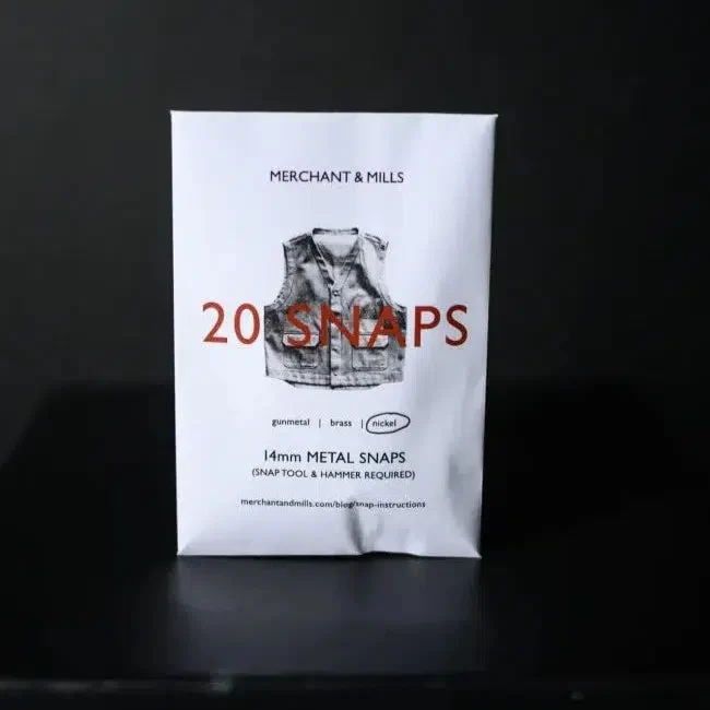 14mm Metal Snaps (pack of 20)