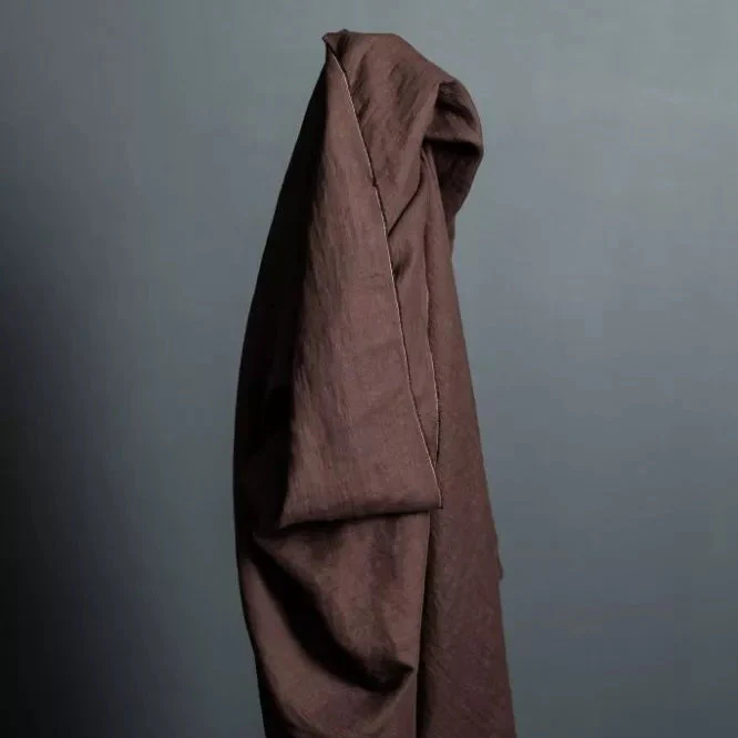185 Linen Core, Black Coffee