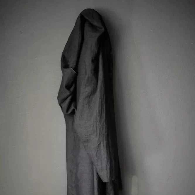 185 Linen Core, Scuttle Black Charcoal - Image 2