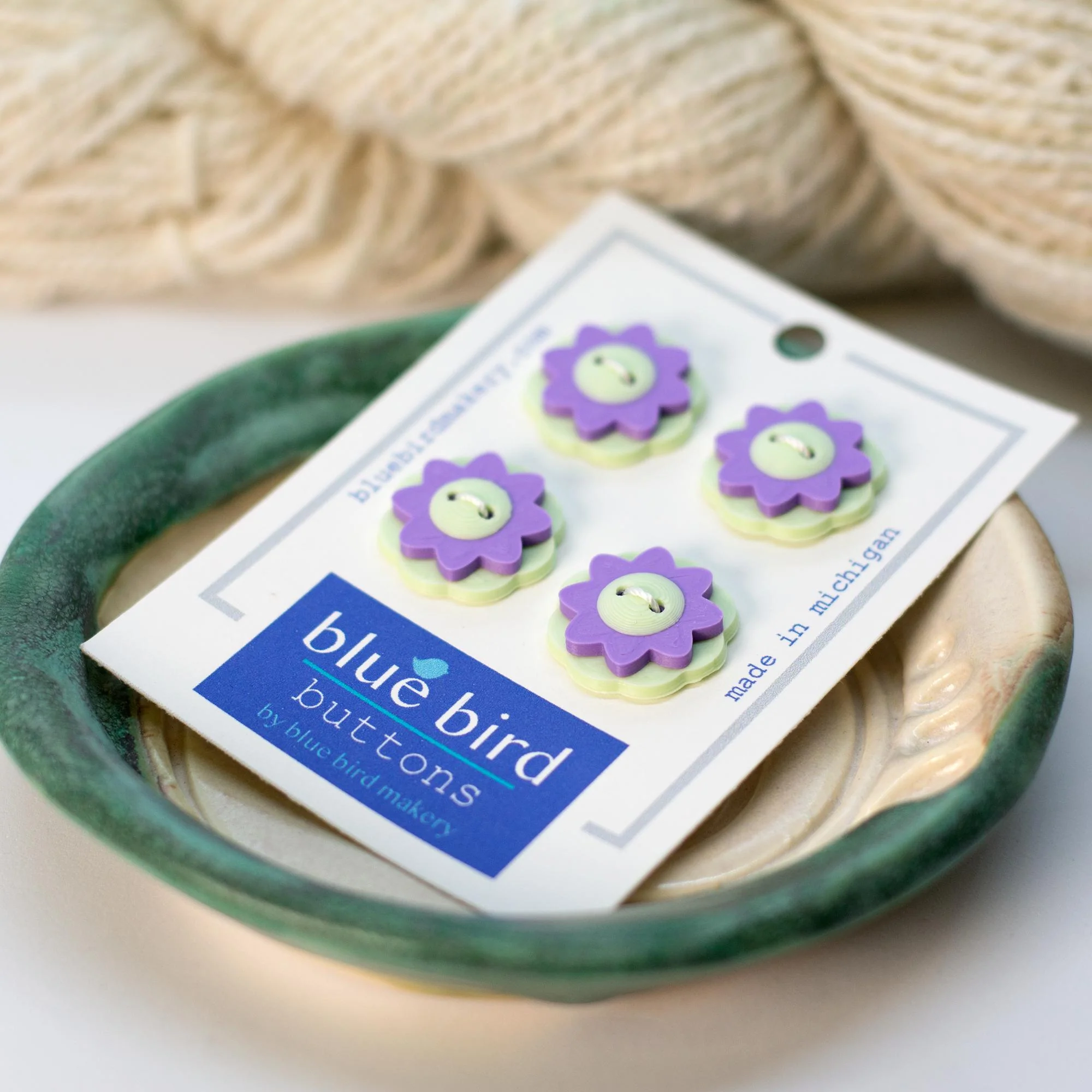 20mm Flower Buttons - Image 2