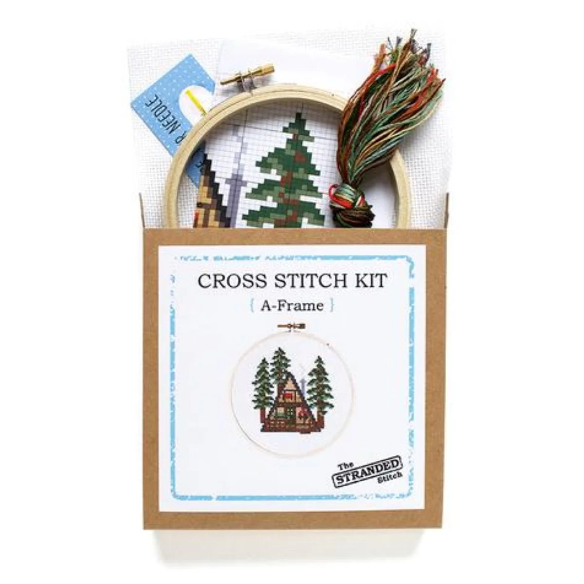 A-Frame DIY Cross Stitch Kit - Image 2