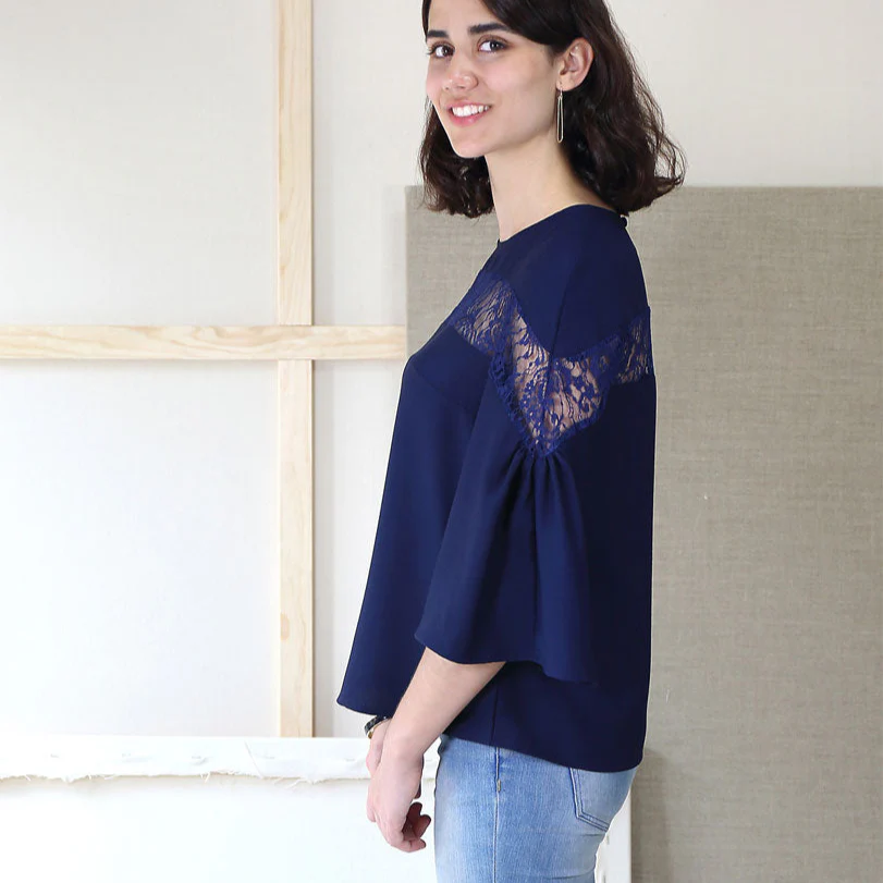 Afternoon Tea Blouse Pattern - PDF DOWNLOAD - Image 4