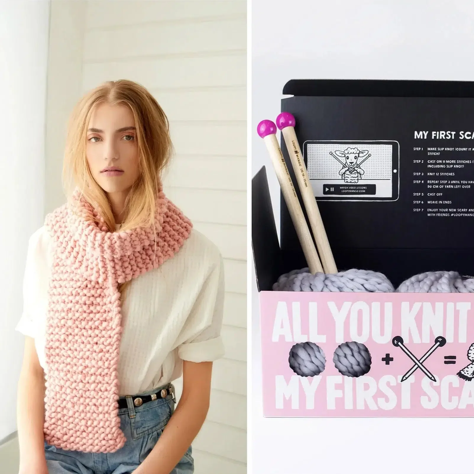 All You Knit Kit - Scarf - Image 3