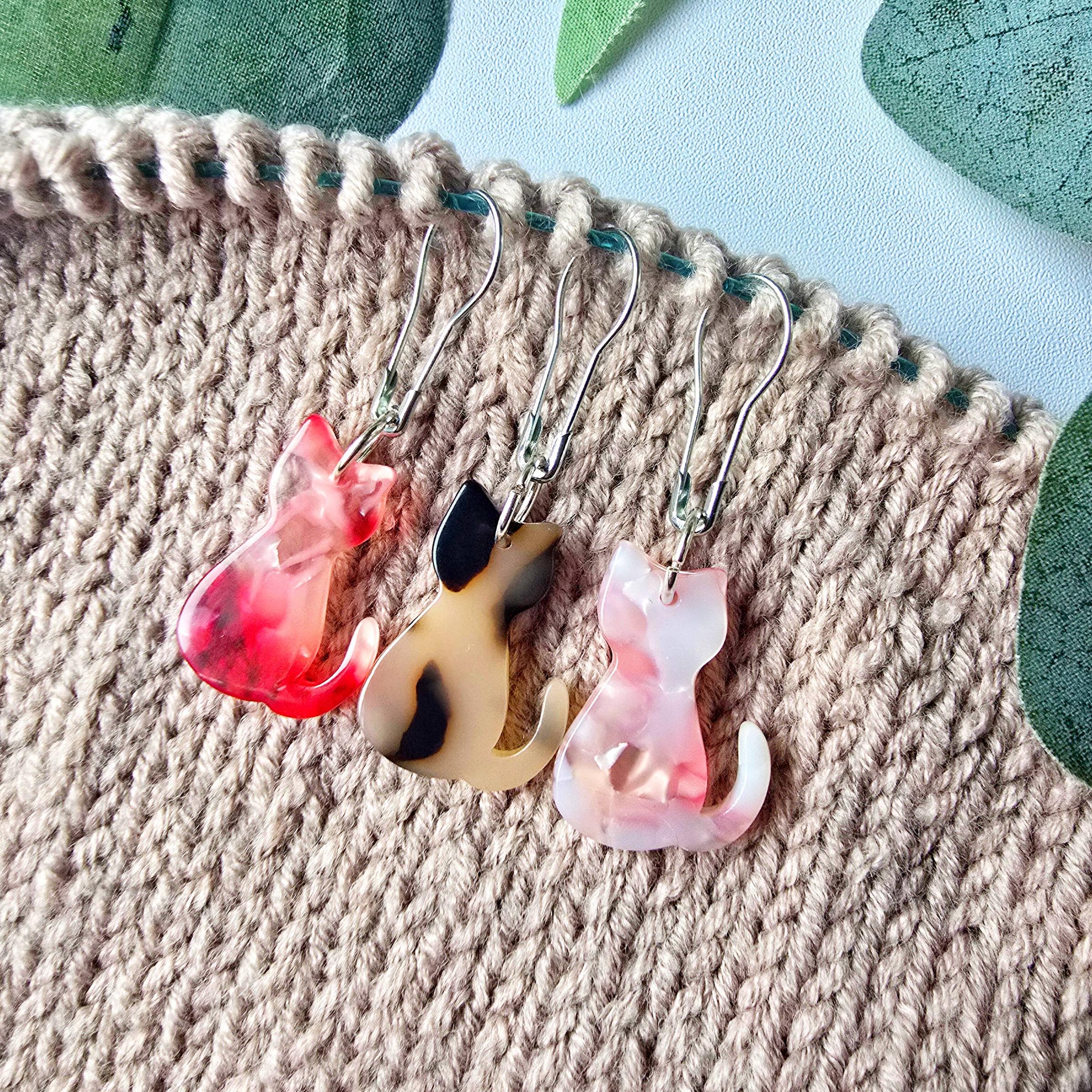 Amelia Cat Stitch Markers - Image 3