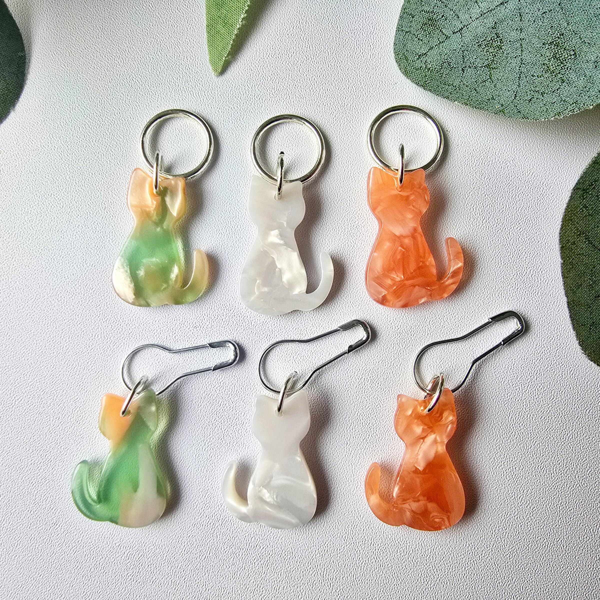 Anna Cat Stitch Markers