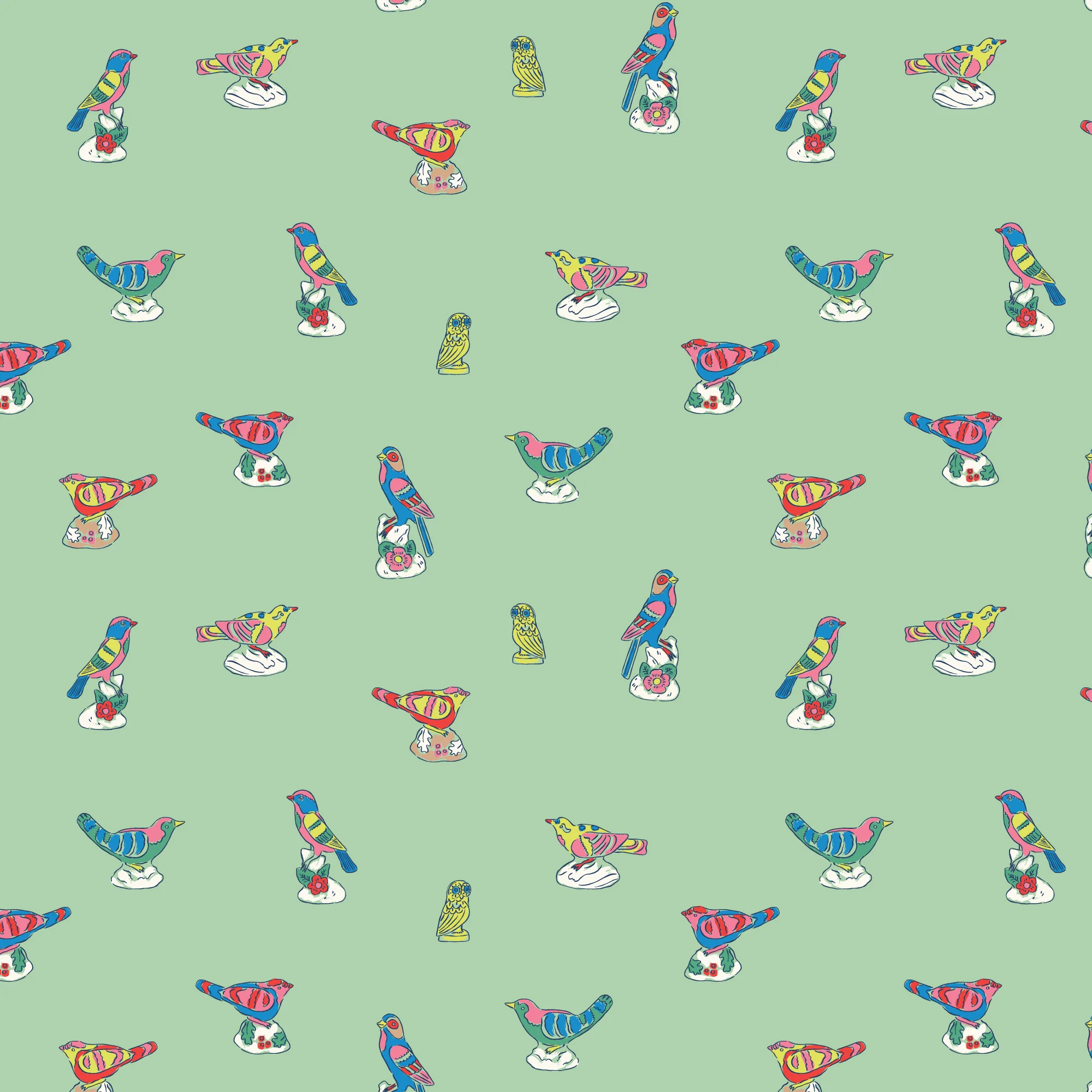 Antique Birds