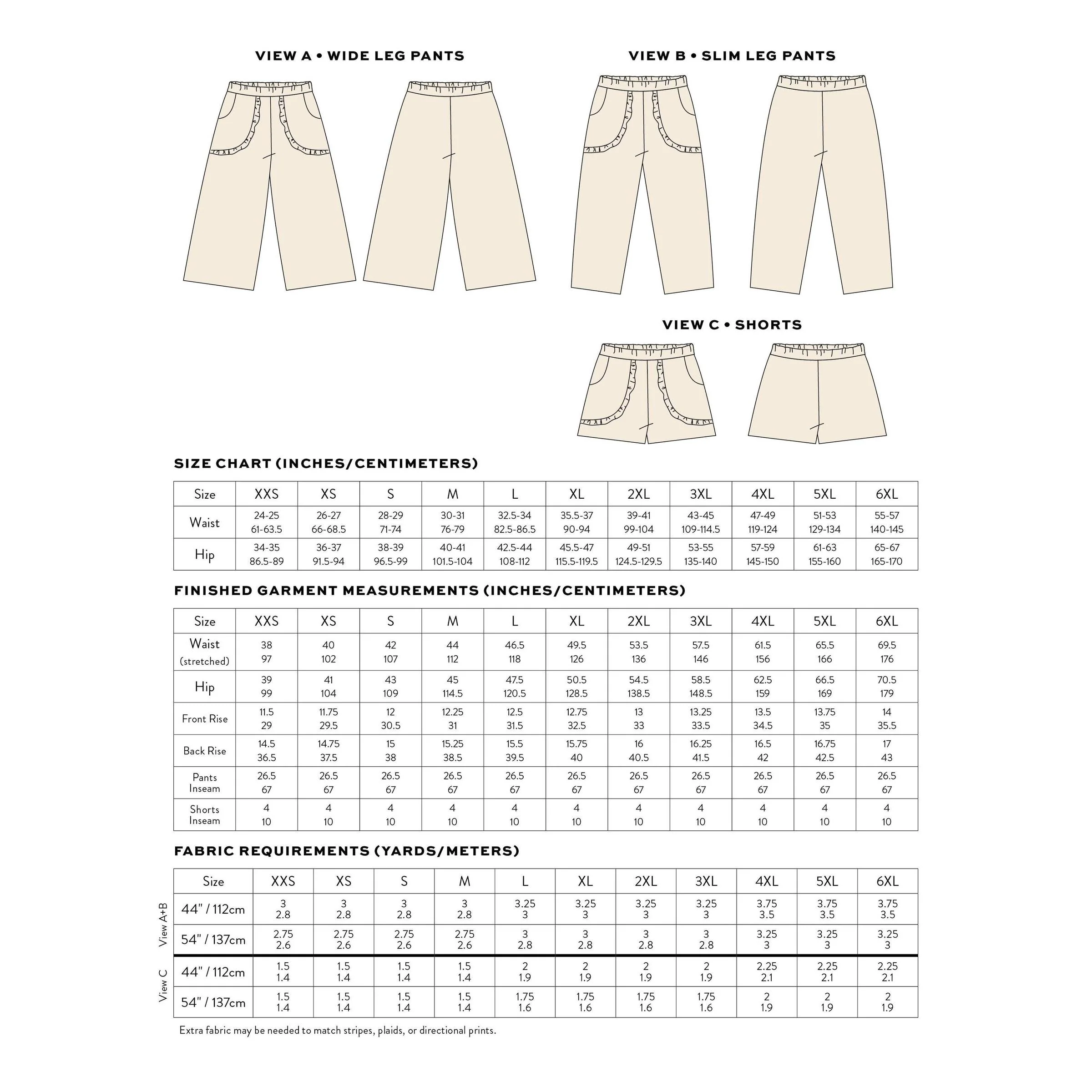 Apron Pocket Pants Pattern - PDF DOWNLOAD - Image 14