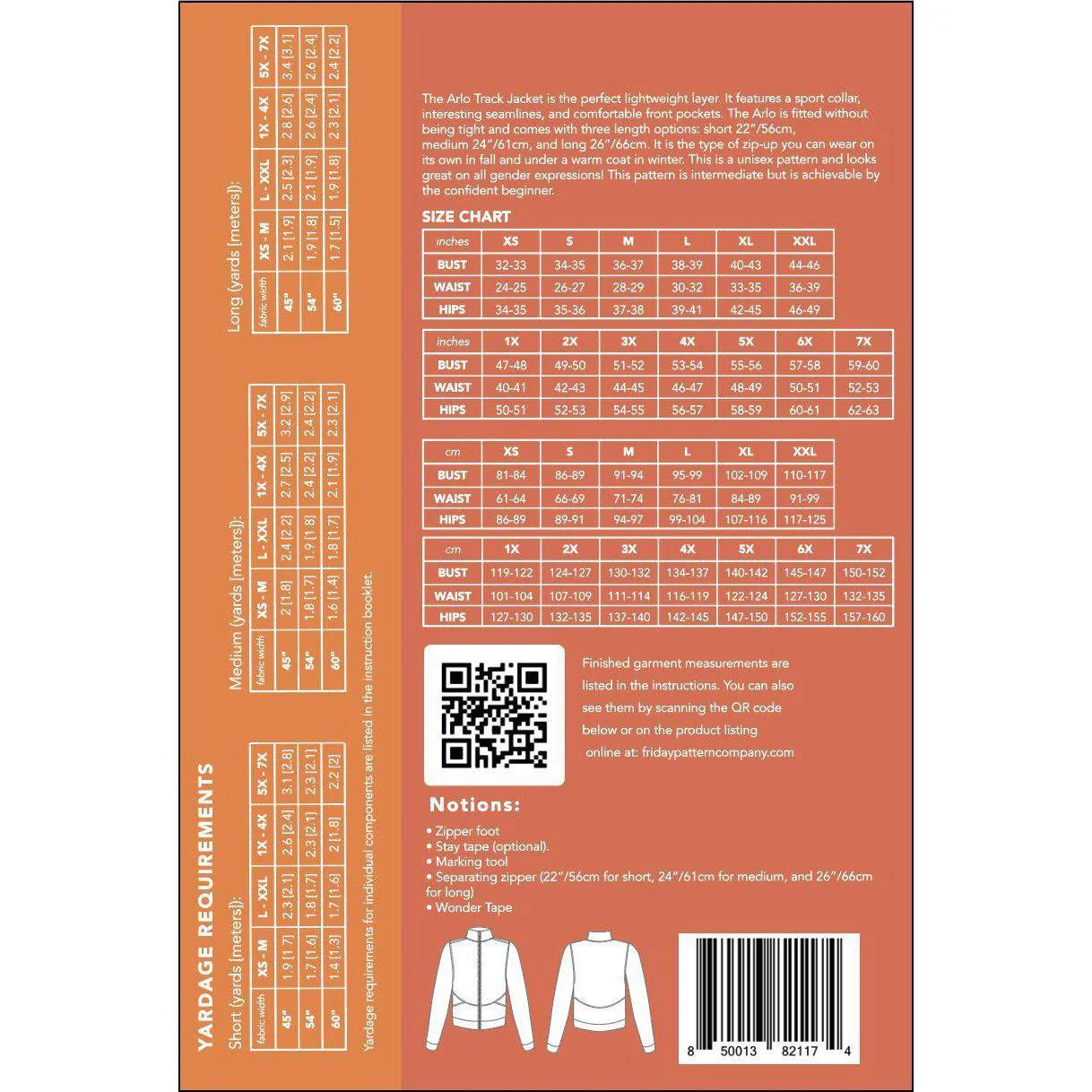 Arlo Track Jacket Pattern - Image 7