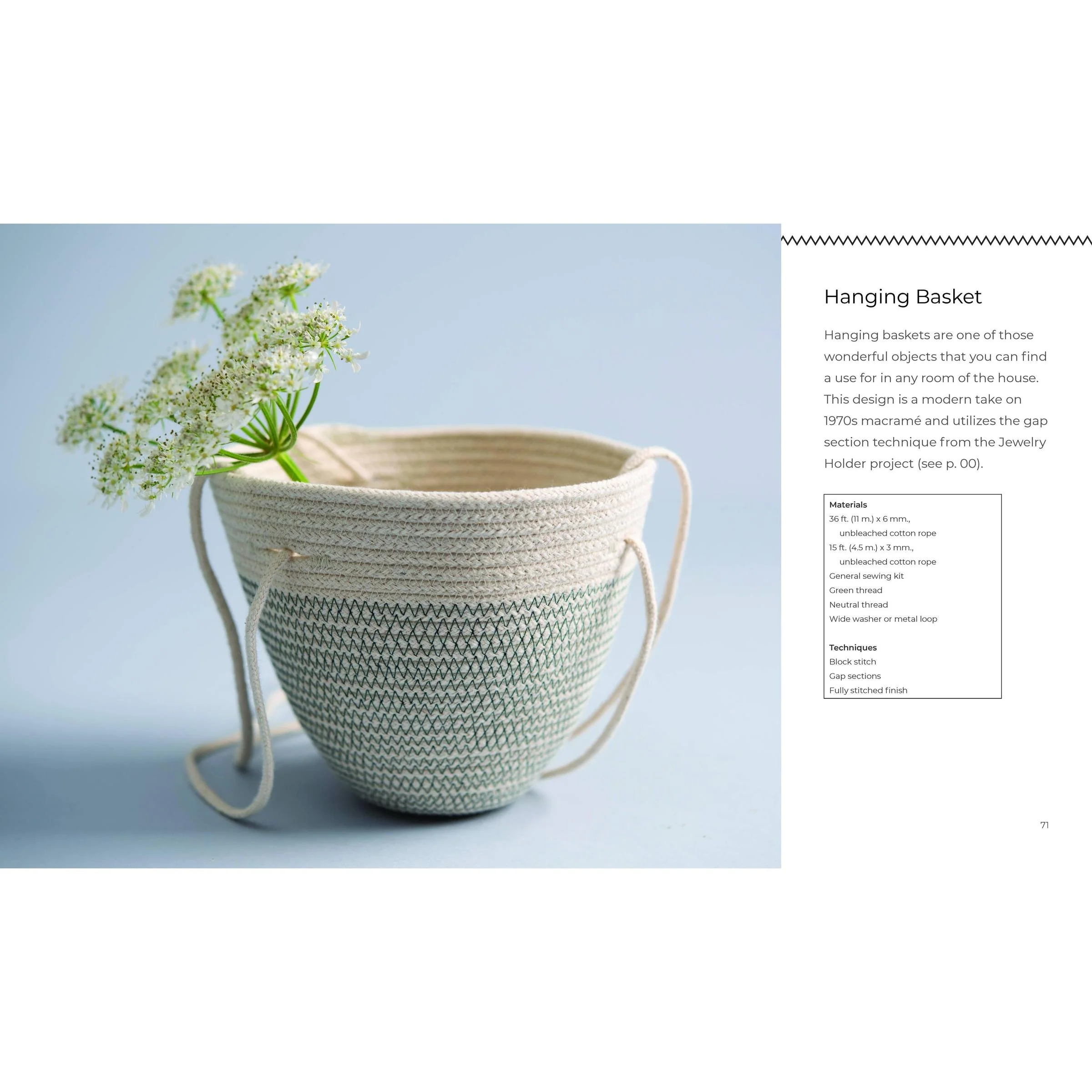 Artisan Ropework: 15 3-D Stitched Rope Craft Projects - Image 8