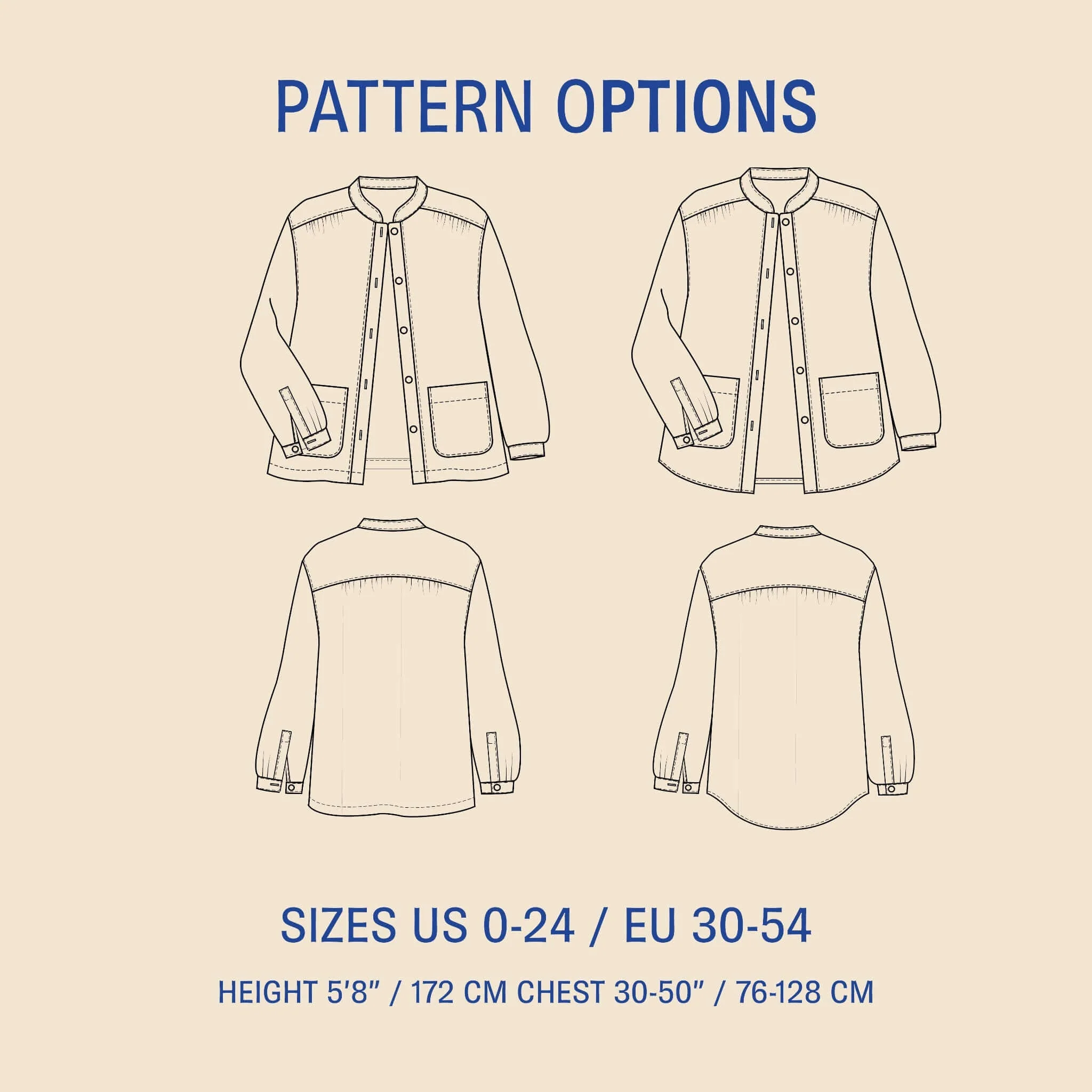 Artist Jacket Pattern - PDF DOWNLOAD - Image 8