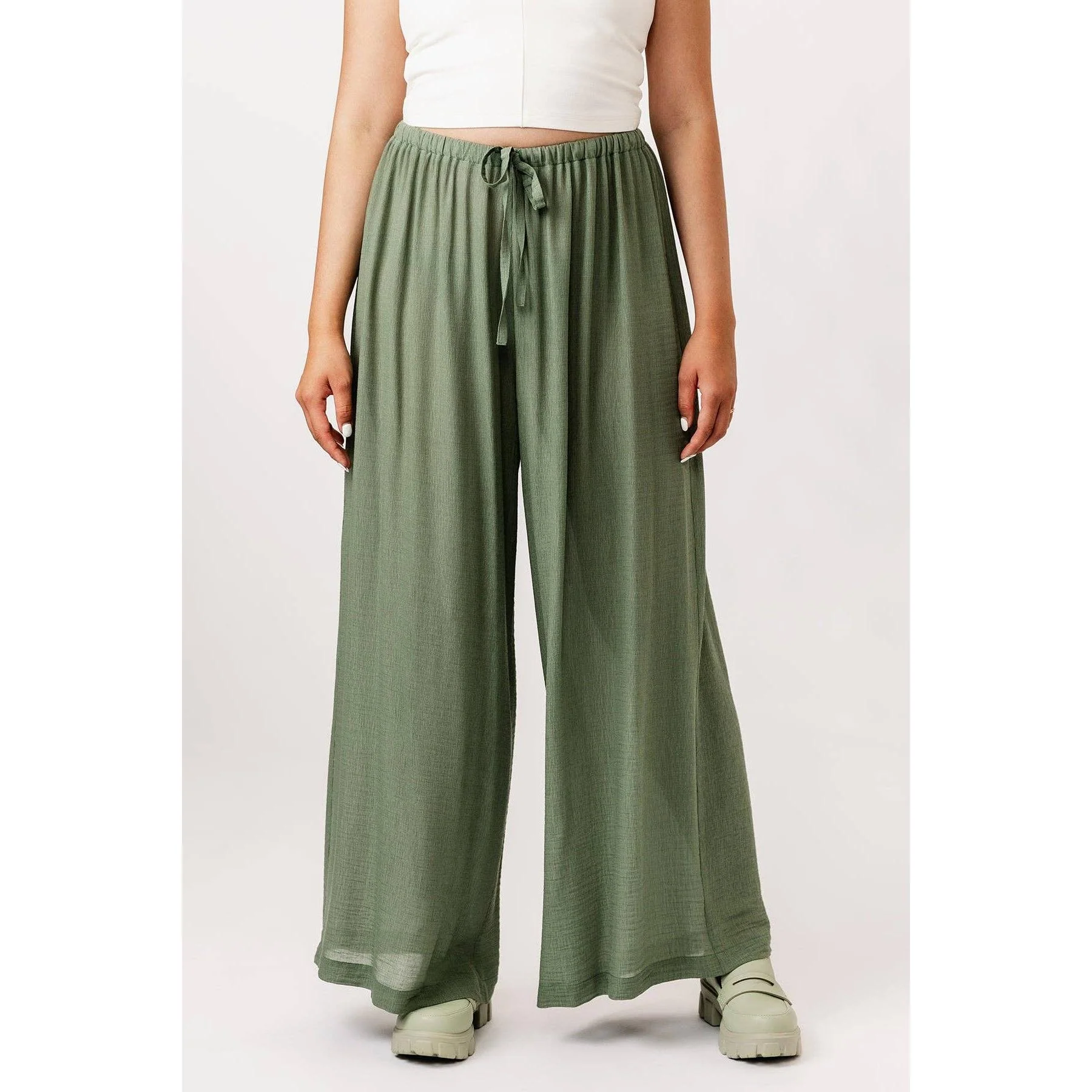 Aulio Elastic Waist Shorts & Trousers Pattern - Image 2