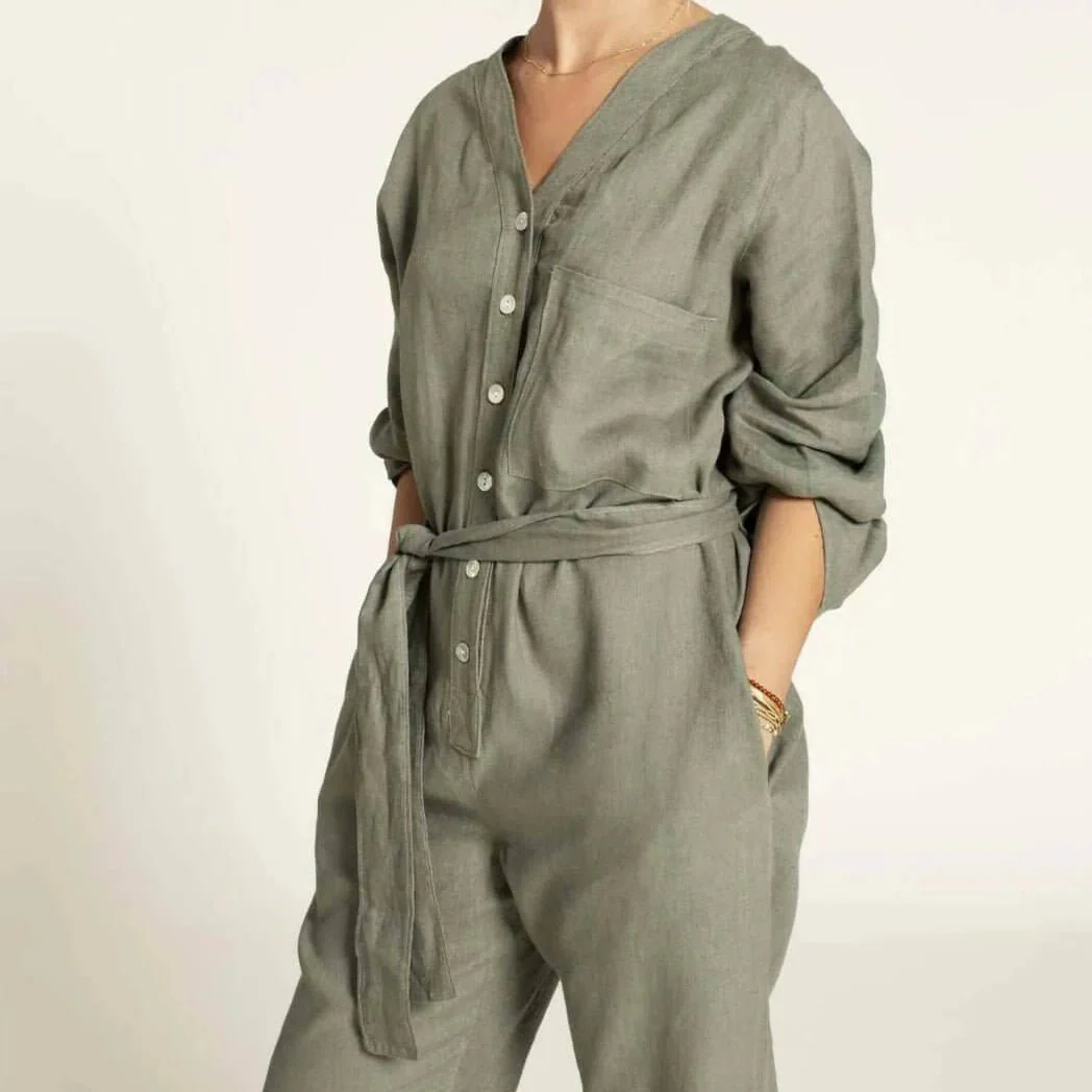 Aviator Jumpsuit Pattern - PDF DOWNLOAD - Image 2