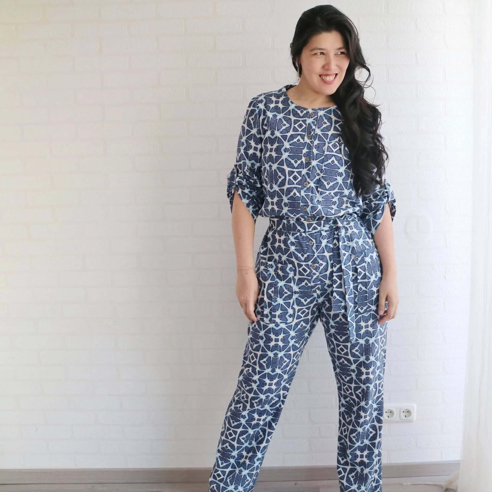 Aviator Jumpsuit Pattern - PDF DOWNLOAD - Image 5