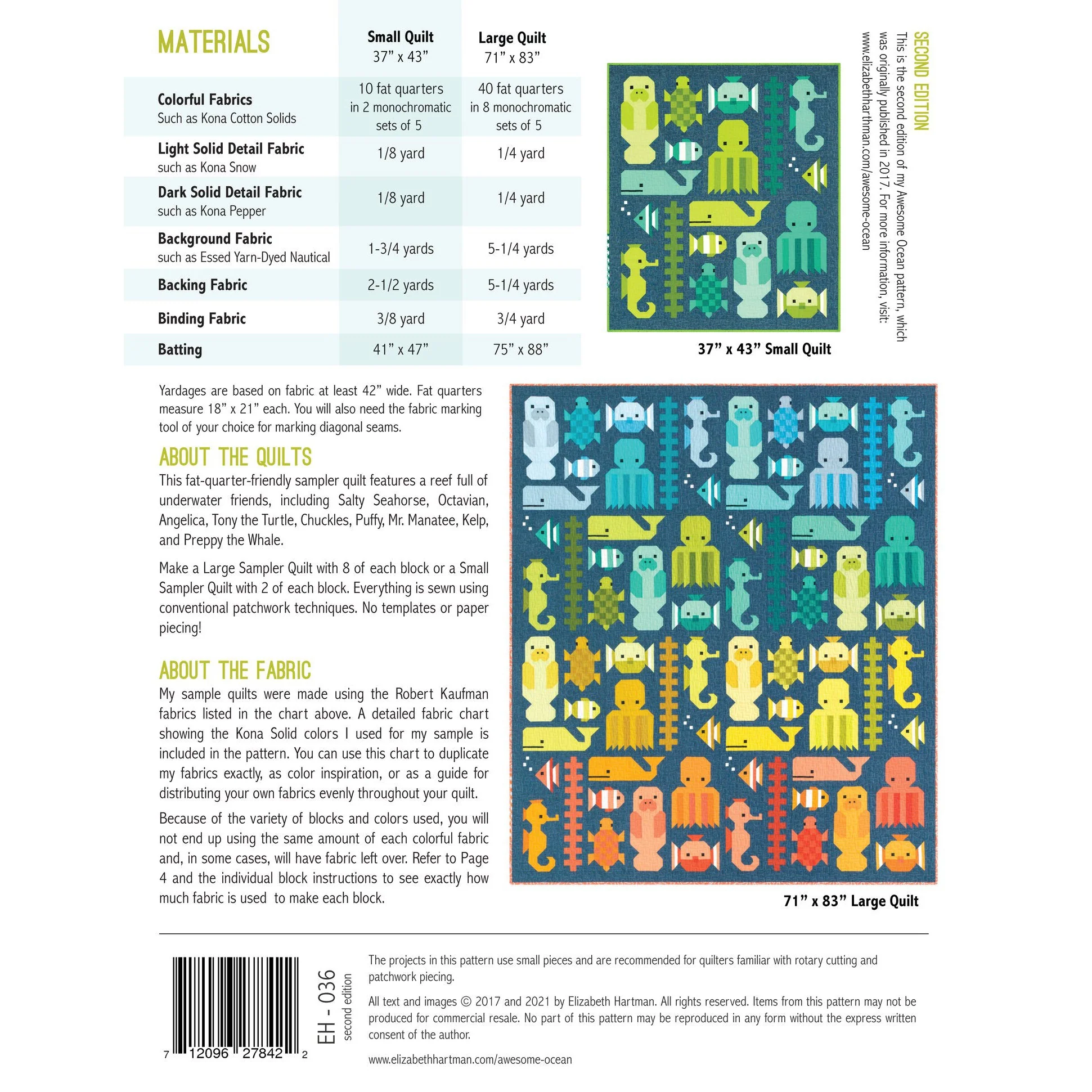 Awesome Ocean Quilt Pattern - Image 2