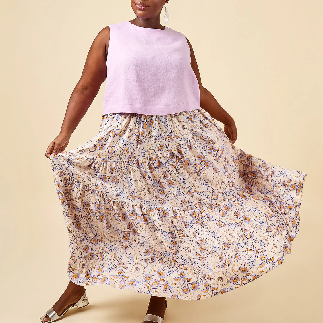 Azure Dress, Skirt & Top Pattern - PDF DOWNLOAD - Image 4