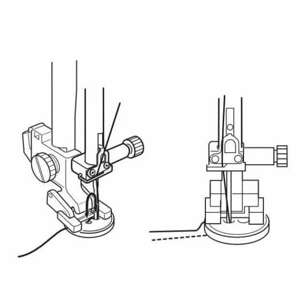 b33/b35 Button-sew-on foot - Image 2