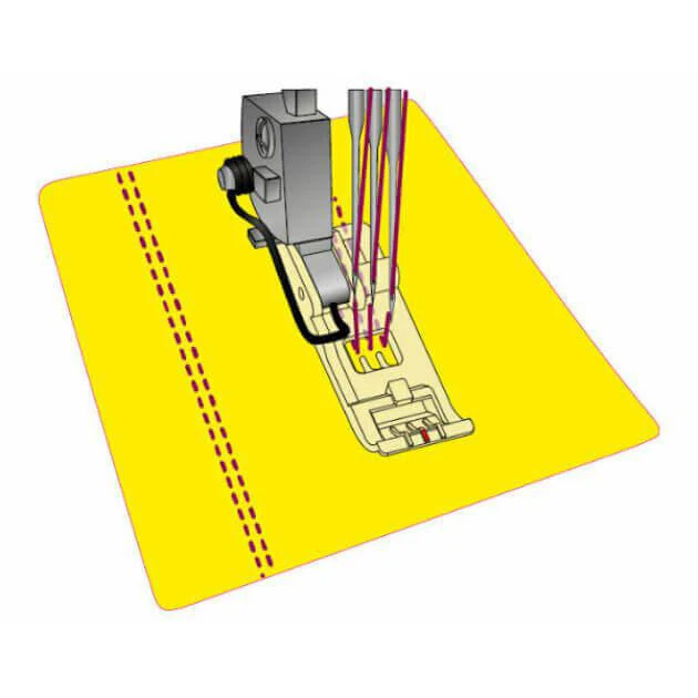 b62 Standard Coverstitch Presser Foot - Image 2