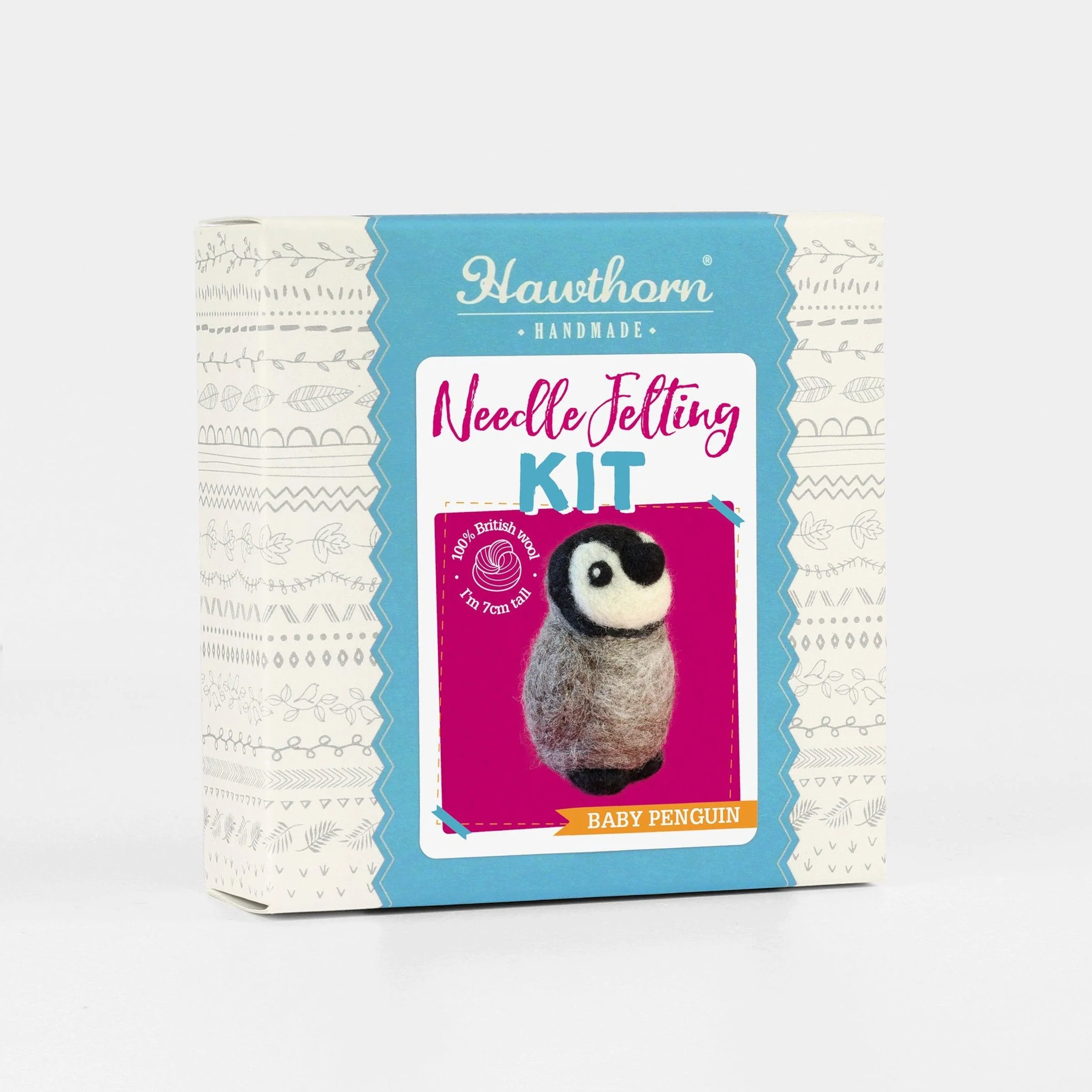 Baby Penguin Mini Needle Felting Kit - Image 3