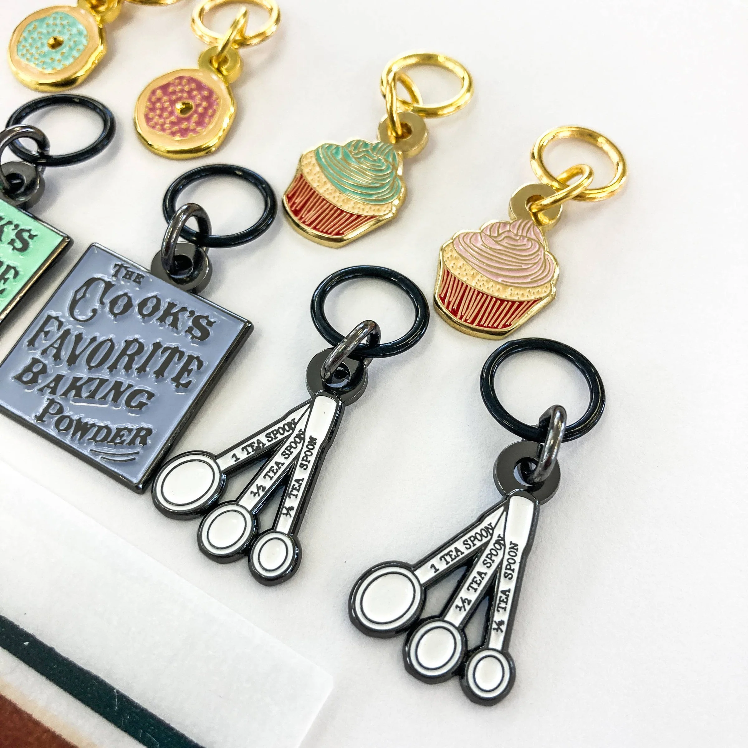 Bakery Delights Enamel Stitch Marker Pack - Image 3