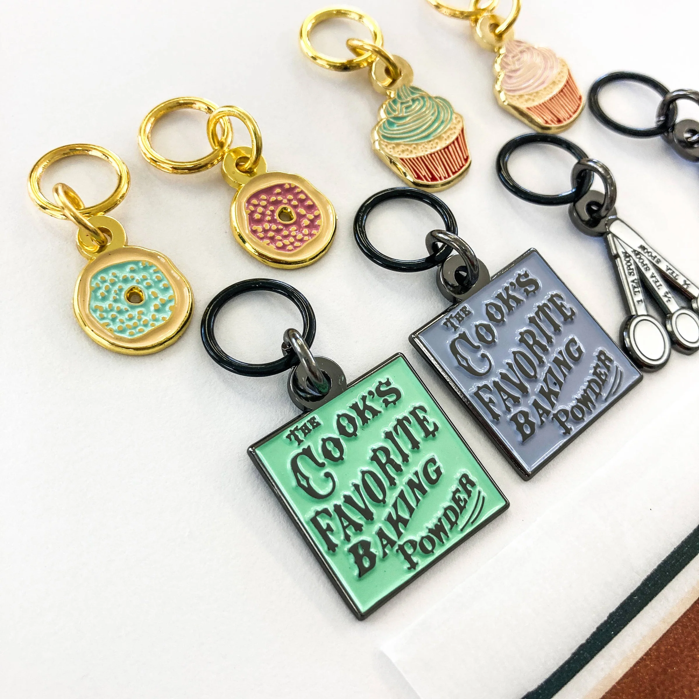 Bakery Delights Enamel Stitch Marker Pack - Image 4