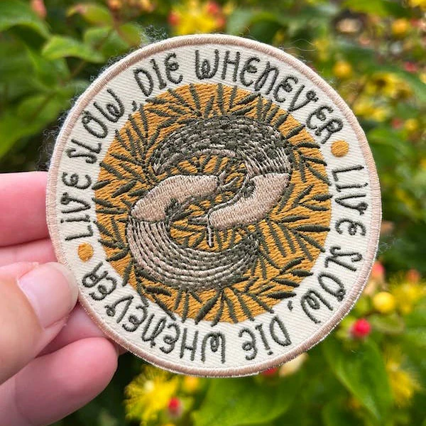Banana Slug Iron-On Patch