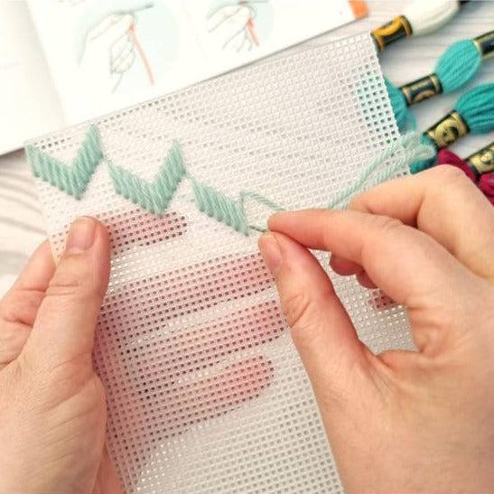 Bargello Embroidery Chevron Wall Hanging Kit - Image 4