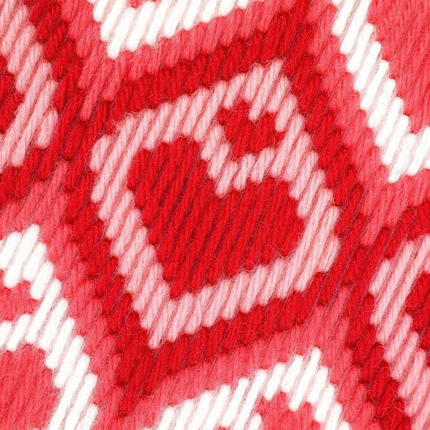 Bargello Embroidery Loadsa Love Hearts Wall Hanging Kit - Image 3