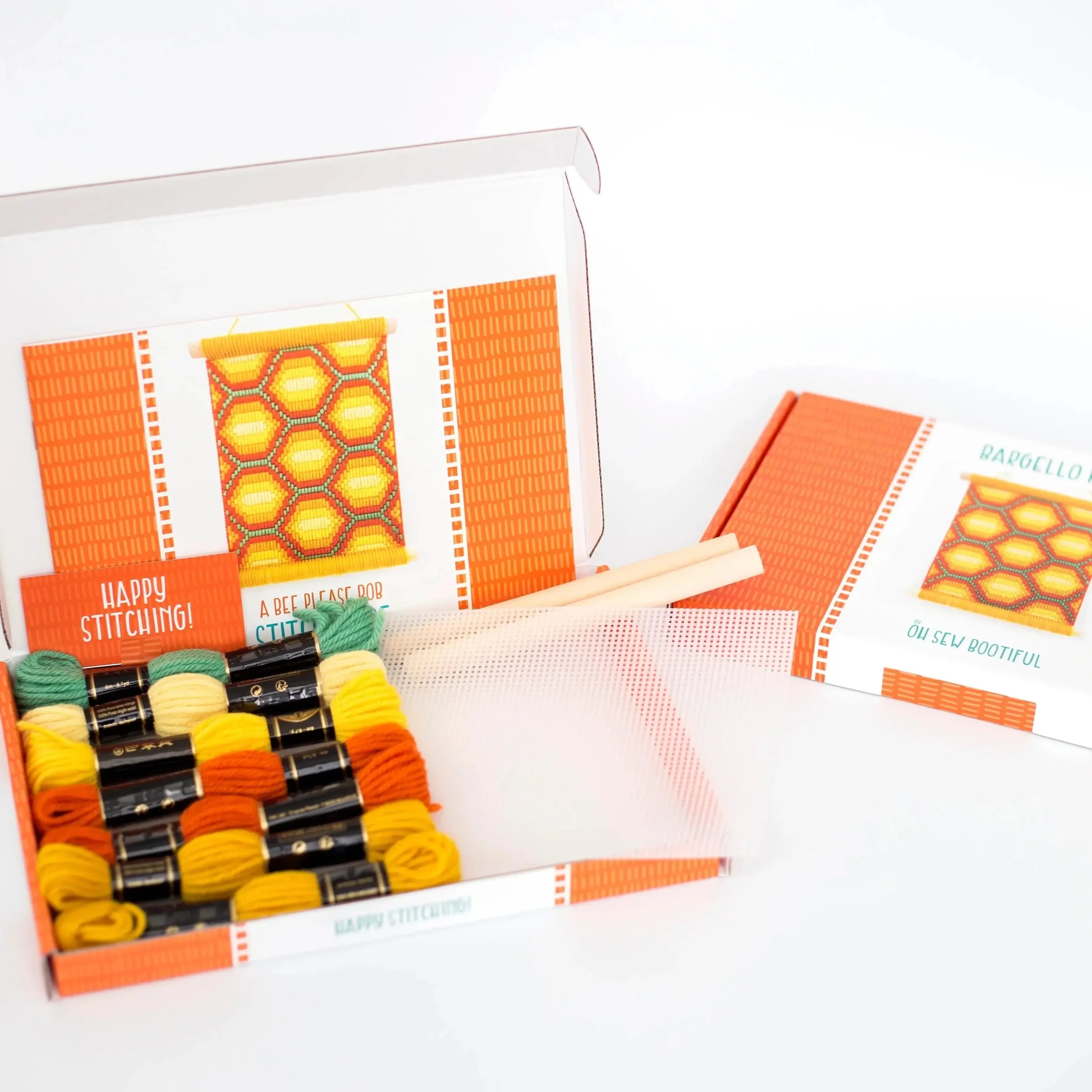 Bargello Embroidery Honeycomb Wall Hanging Kit - Image 4