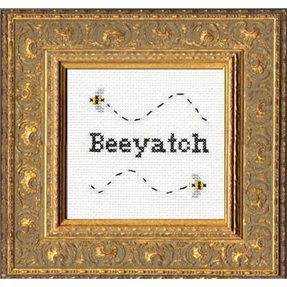 Beeyatch Deluxe Cross Stitch Kit