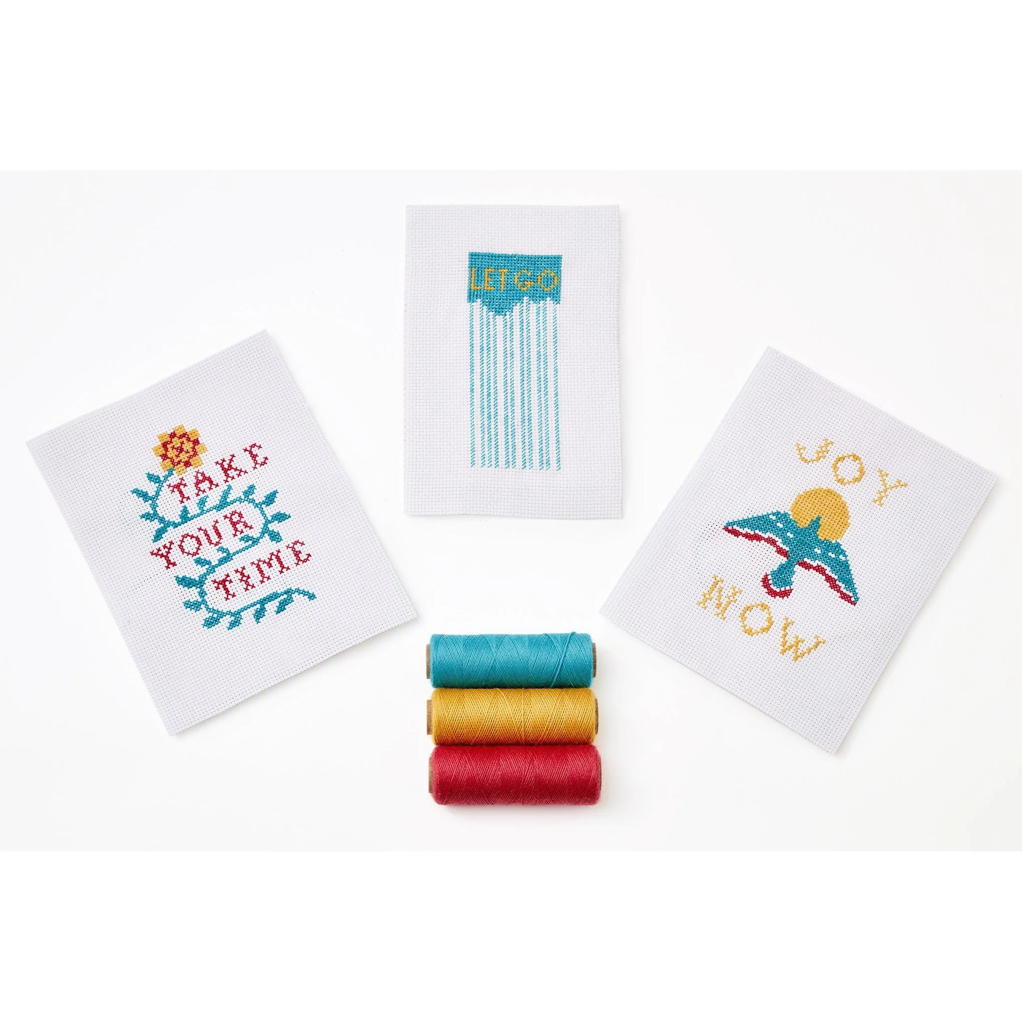 Beginner Cross Stitch Kit - 3 Projects - Image 2