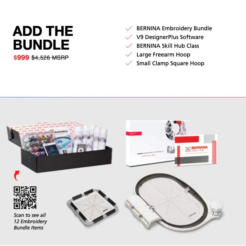 BERNINA Premier B590 Bundle