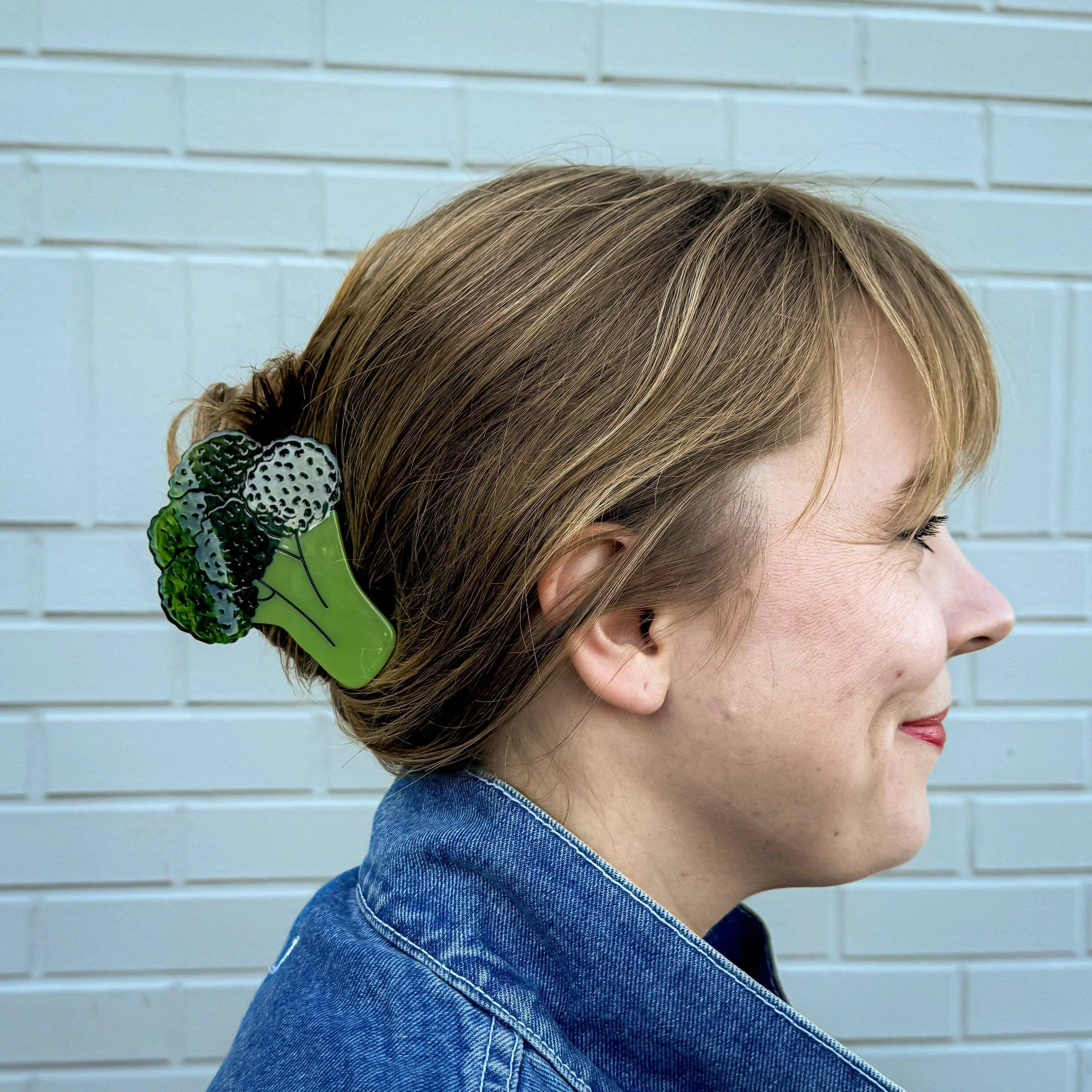 Big Broccoli Hair Claw - Image 2