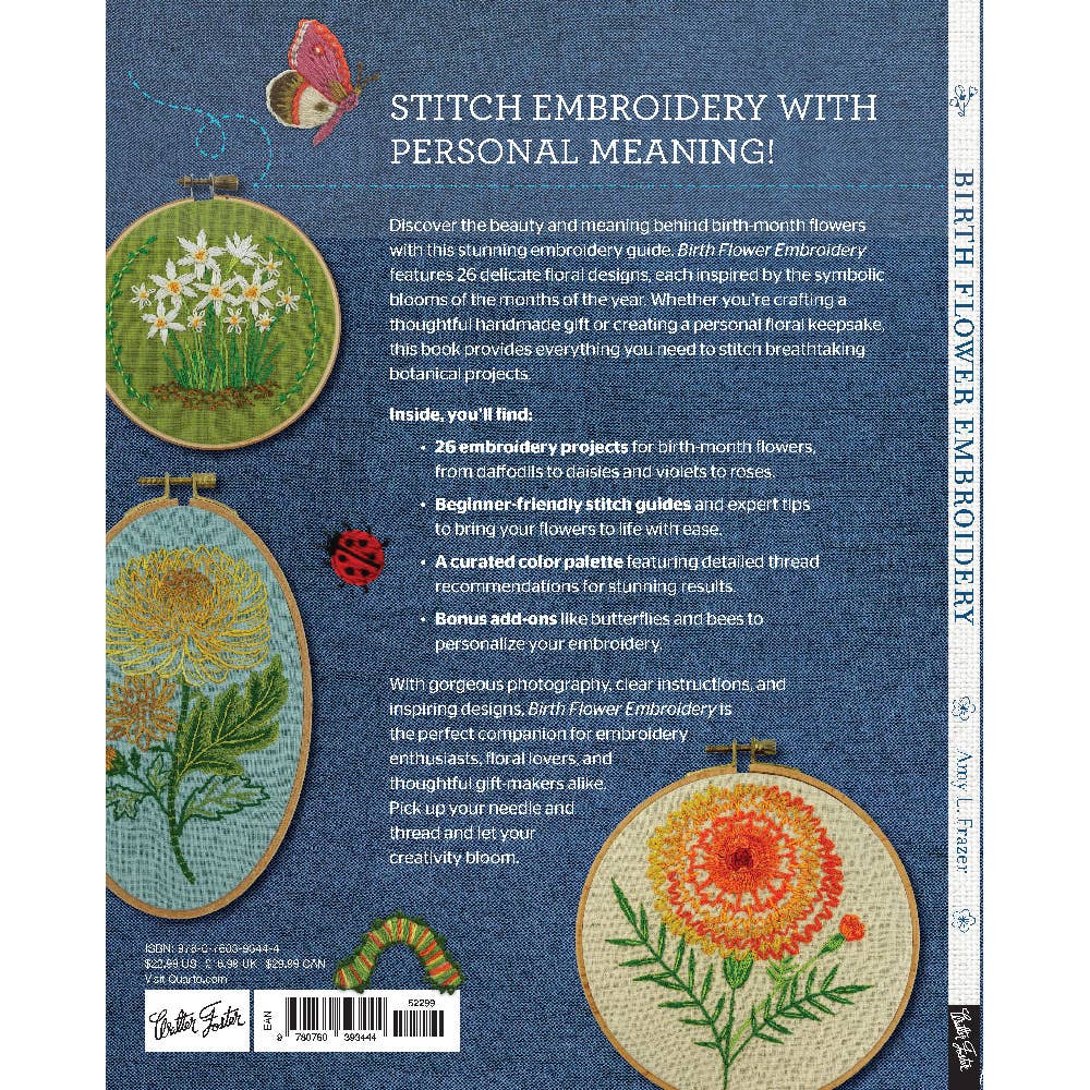 Birth Flower Embroidery - Image 3