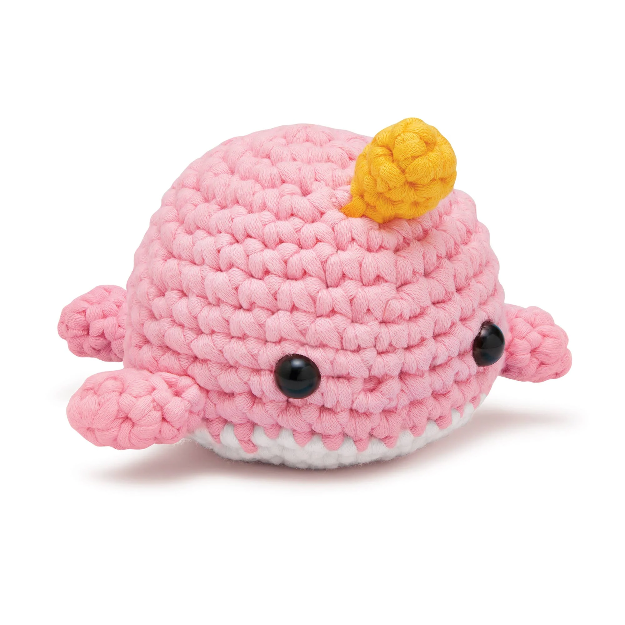 Bjørn the Pink Narwhal Crochet Kit