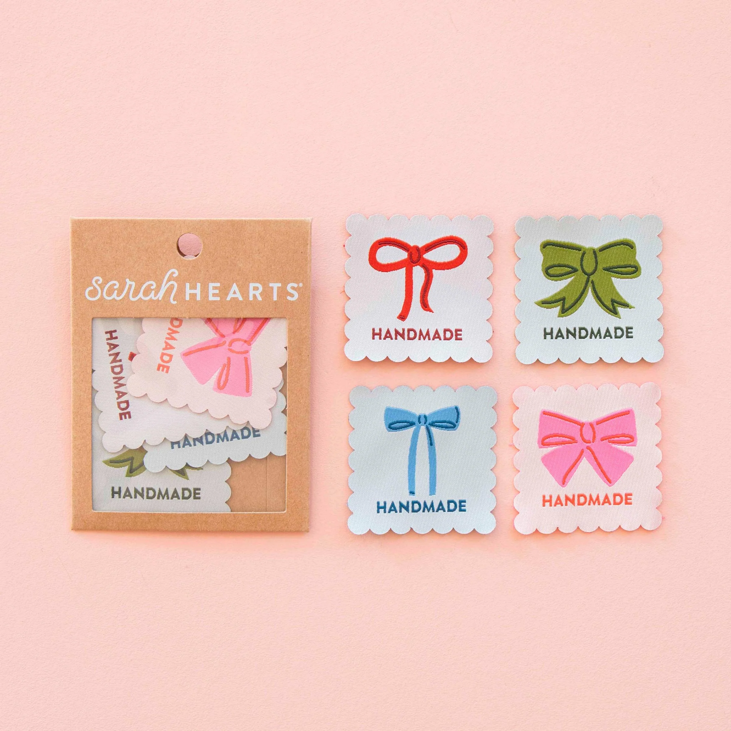 Bows Multipack Large Sew-In Labels - Image 2