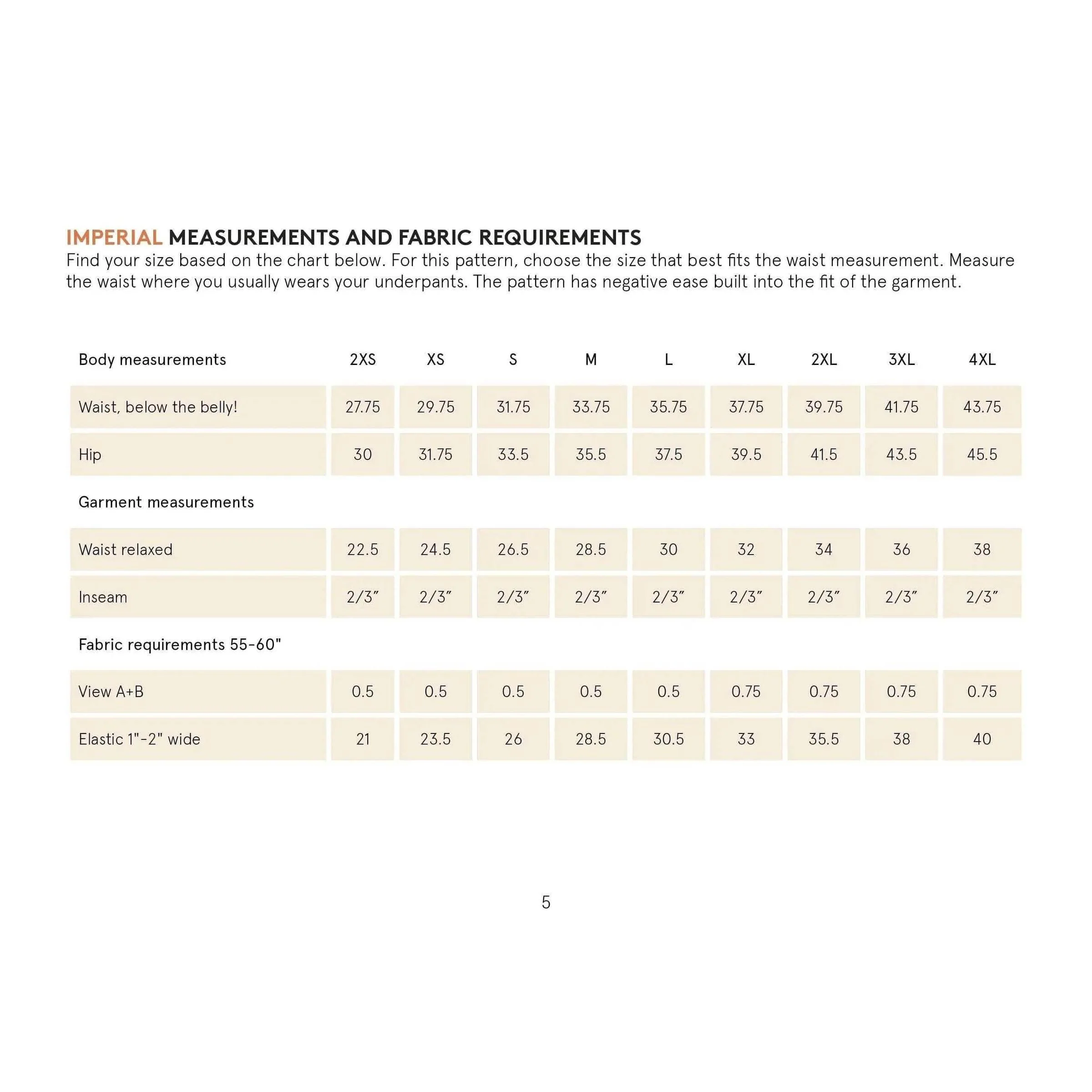 Boxer Brief Underpants Pattern - PDF DOWNLOAD - Image 3