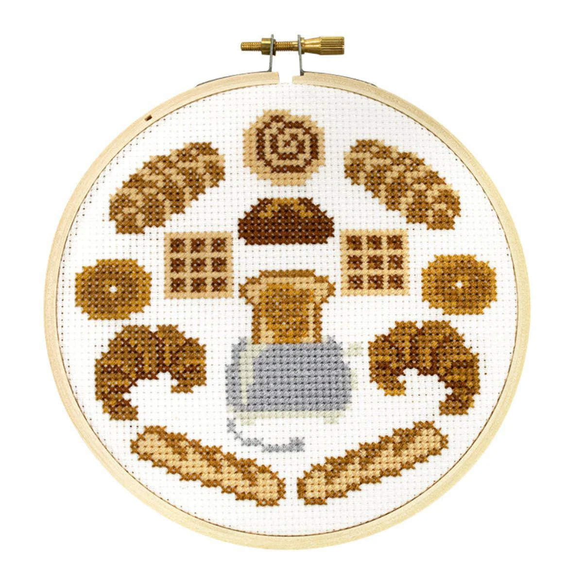 Bread Head DIY Cross Stitch kit