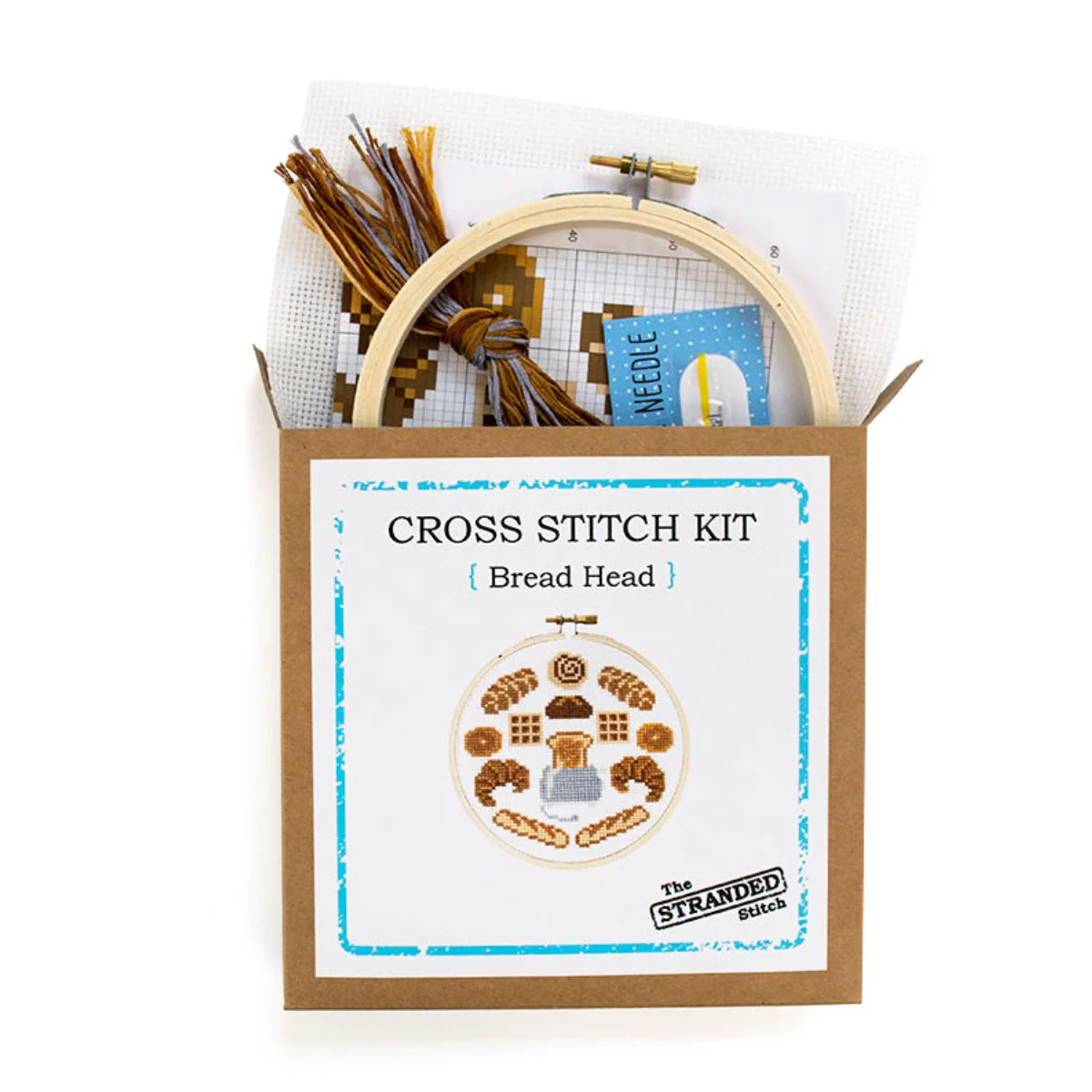 Bread Head DIY Cross Stitch kit - Image 2