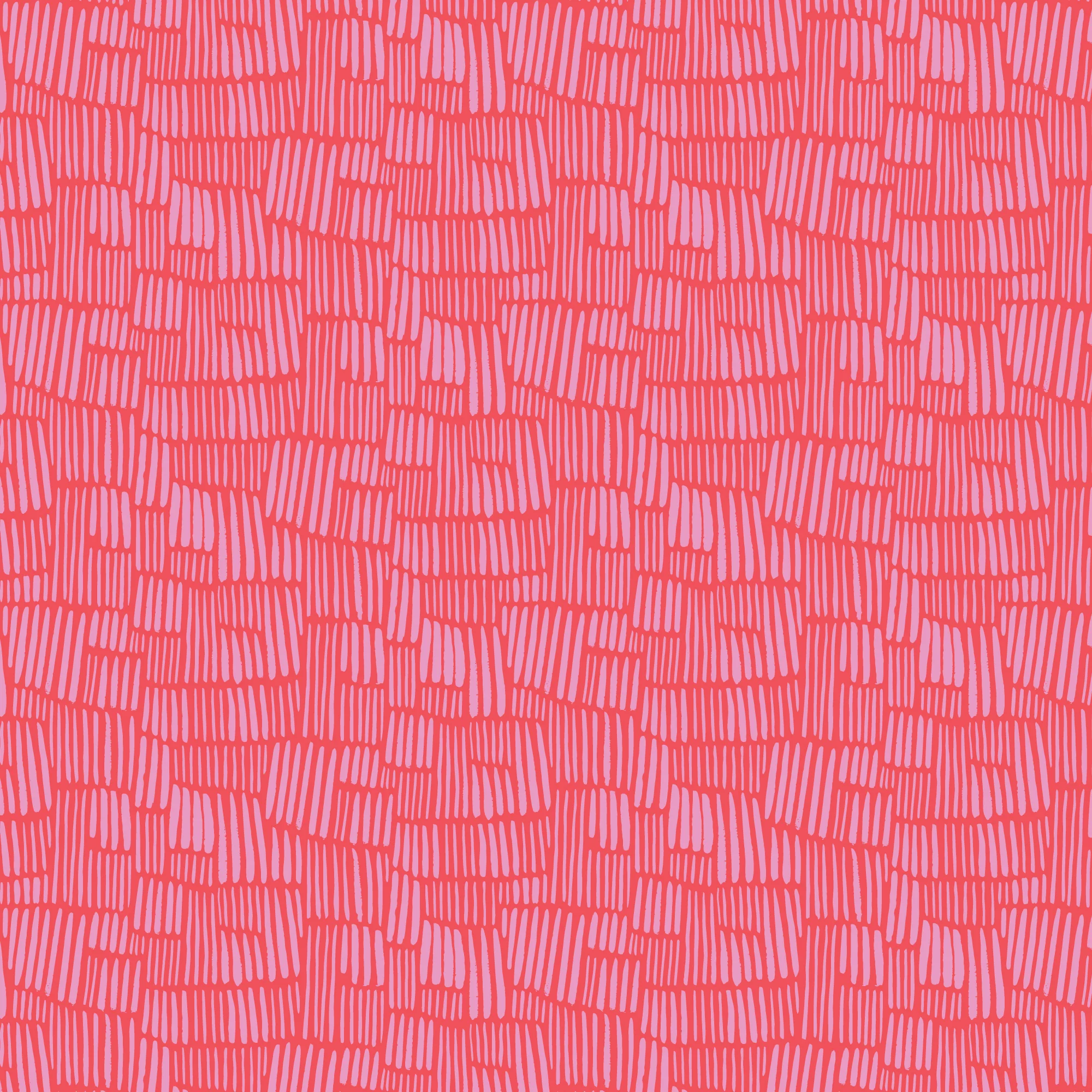 Brush Lines Red/Pink