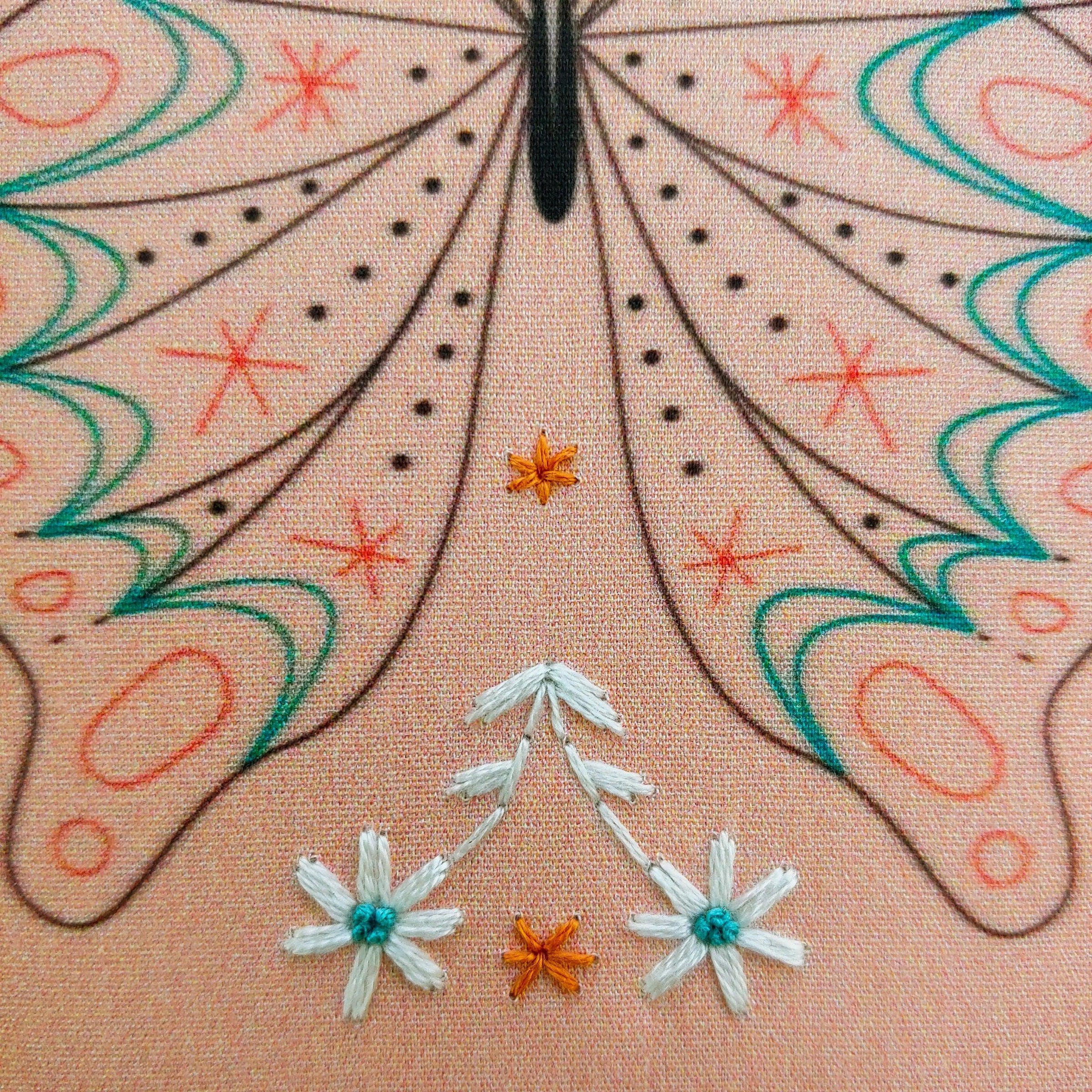 Butterfly Embroidery Kit - Image 4