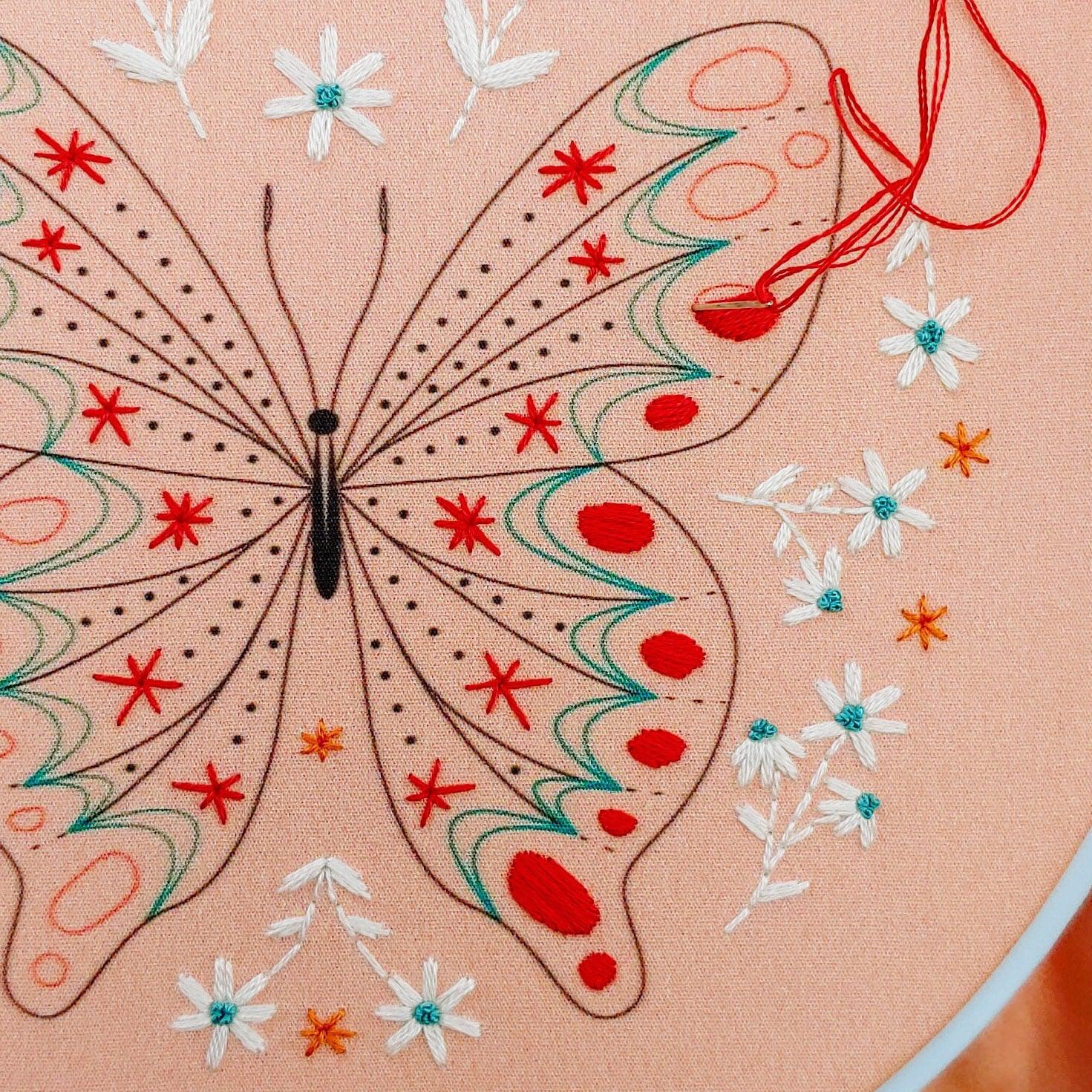 Butterfly Embroidery Kit - Image 5