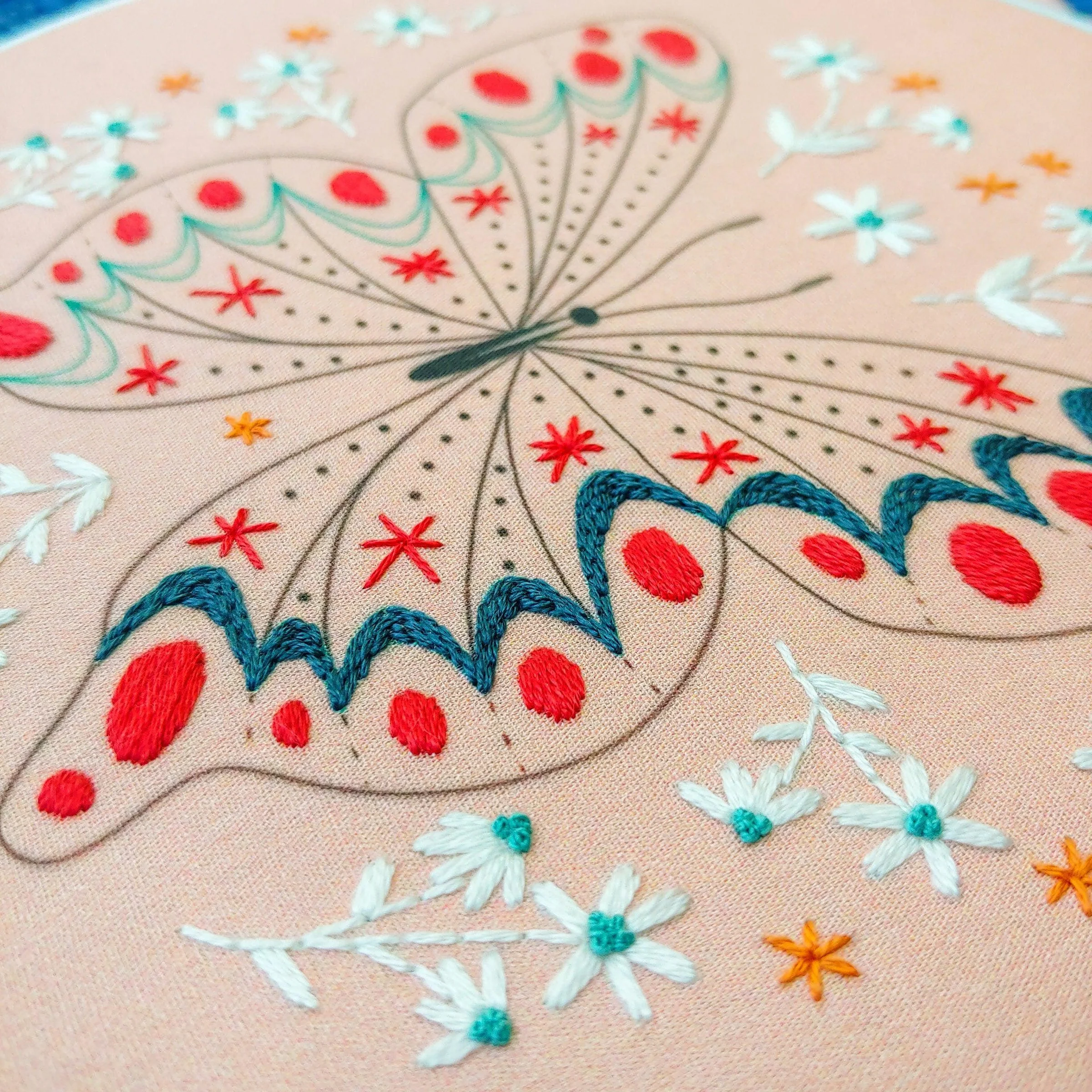 Butterfly Embroidery Kit - Image 6