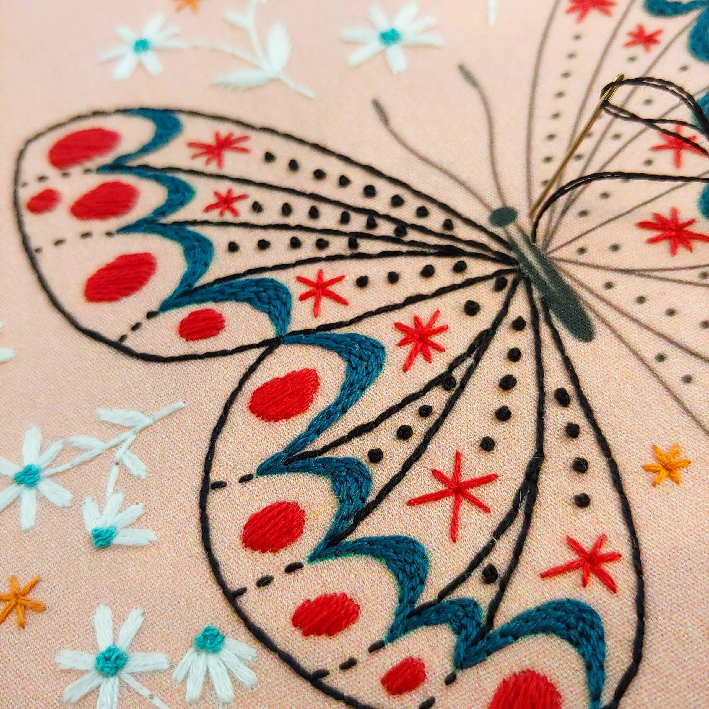 Butterfly Embroidery Kit - Image 7