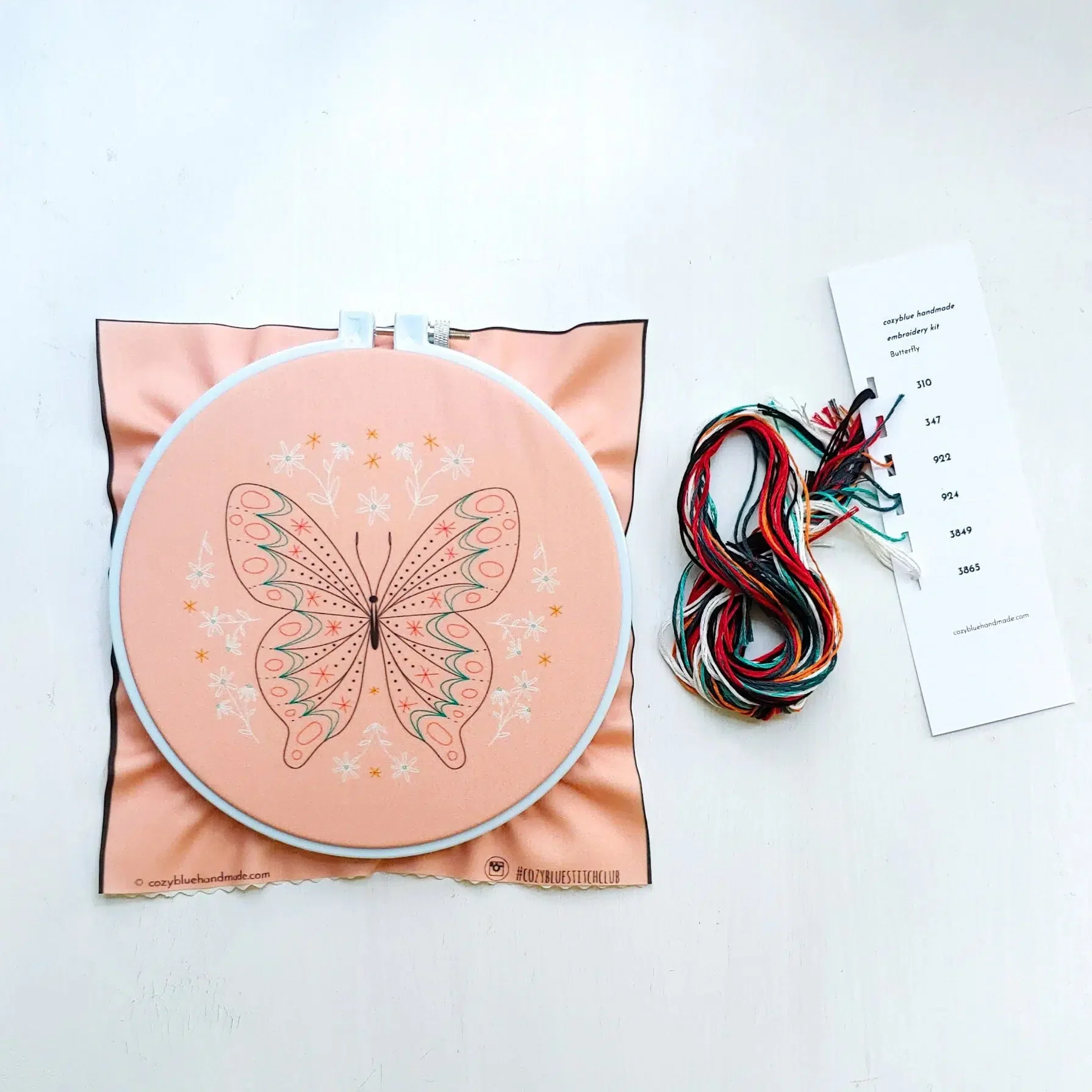 Butterfly Embroidery Kit - Image 8