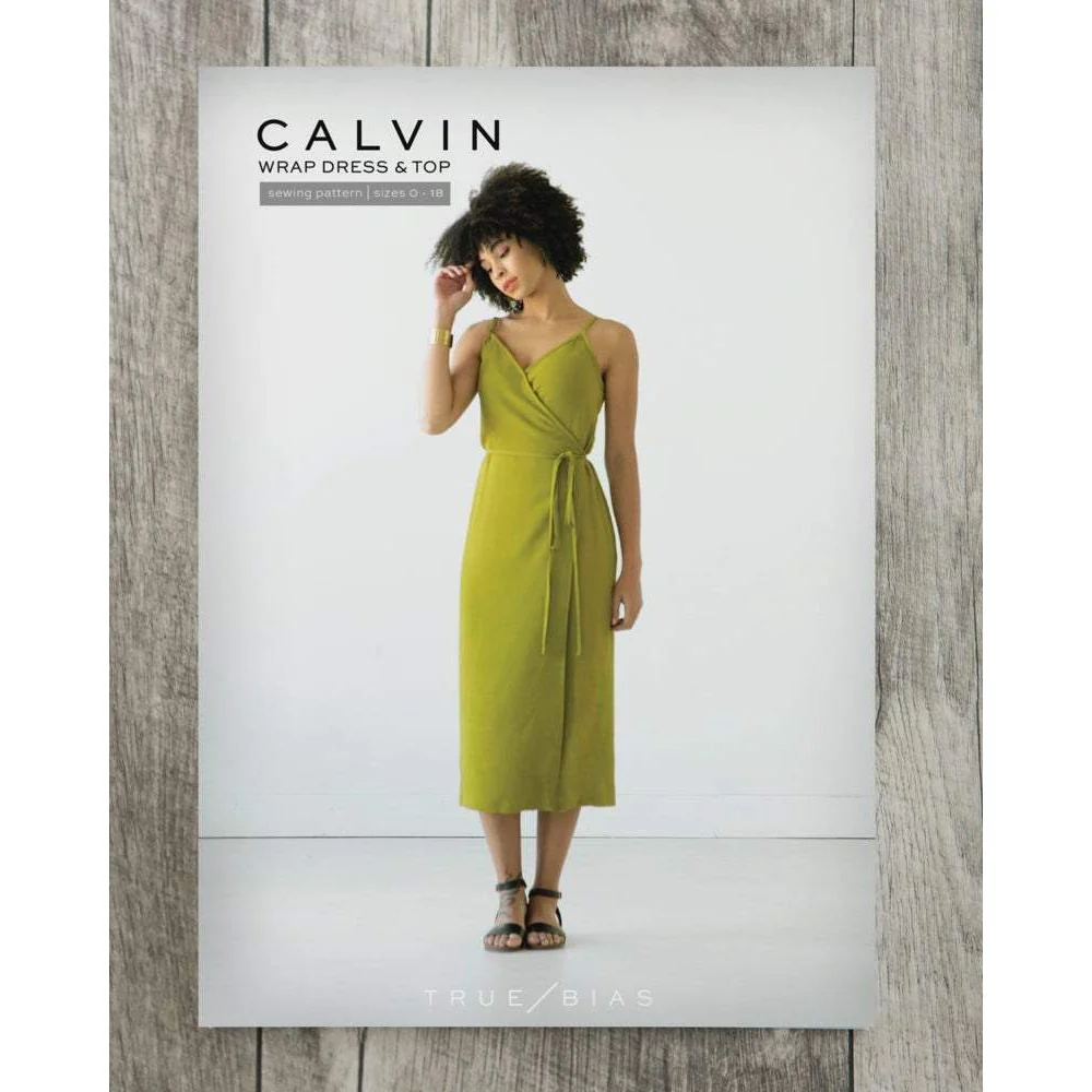Calvin Wrap Dress & Top Pattern - Image 11