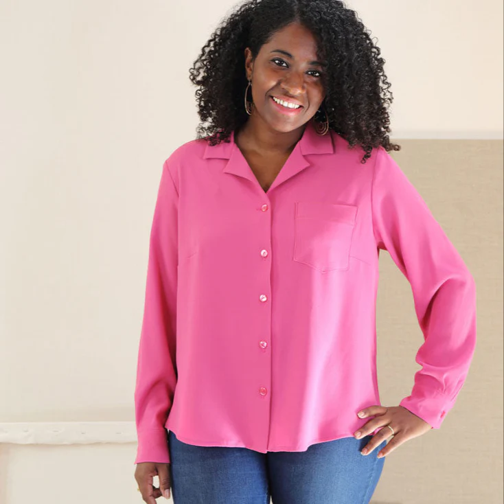 Camp Shirt & Dress Pattern - PDF DOWNLOAD - Image 5