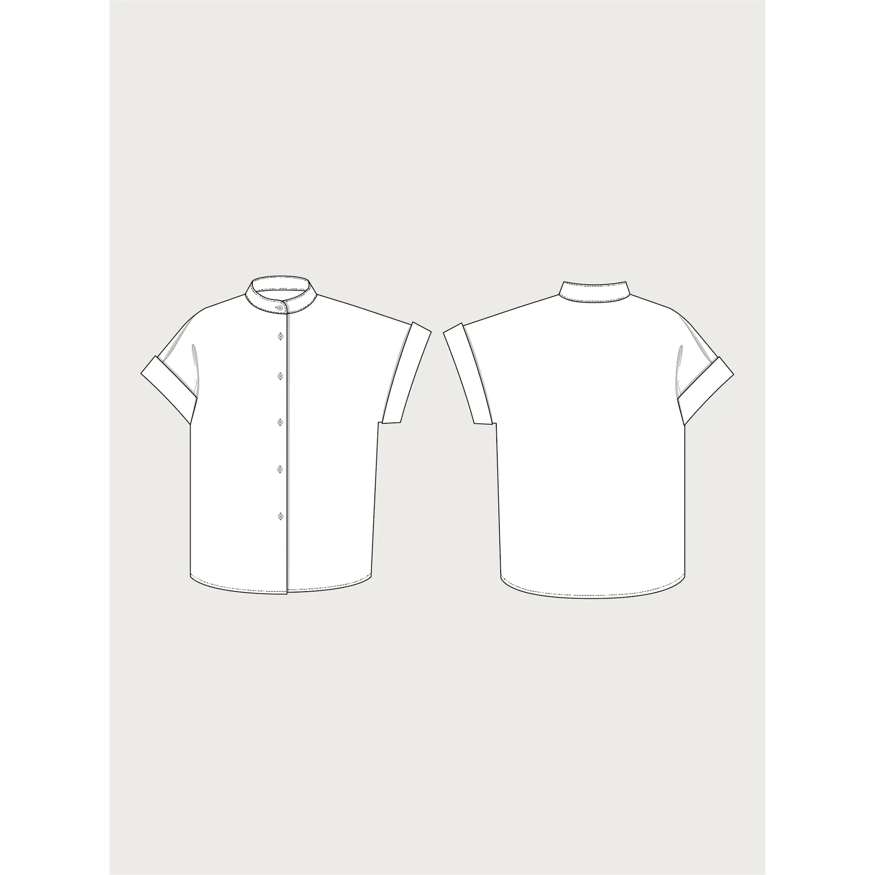 Cap Sleeve Shirt Pattern - Image 4
