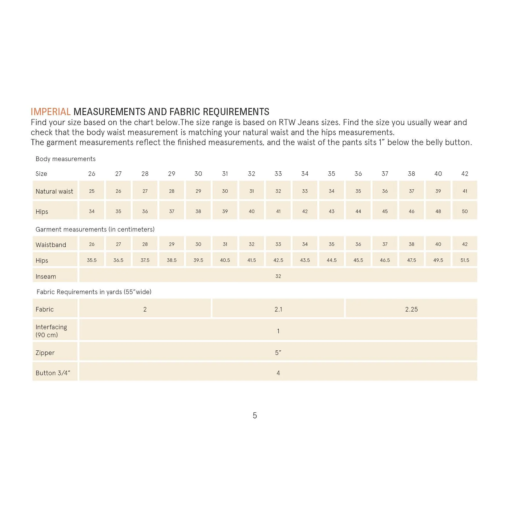 Cargo Pants Pattern - PDF DOWNLOAD - Image 3